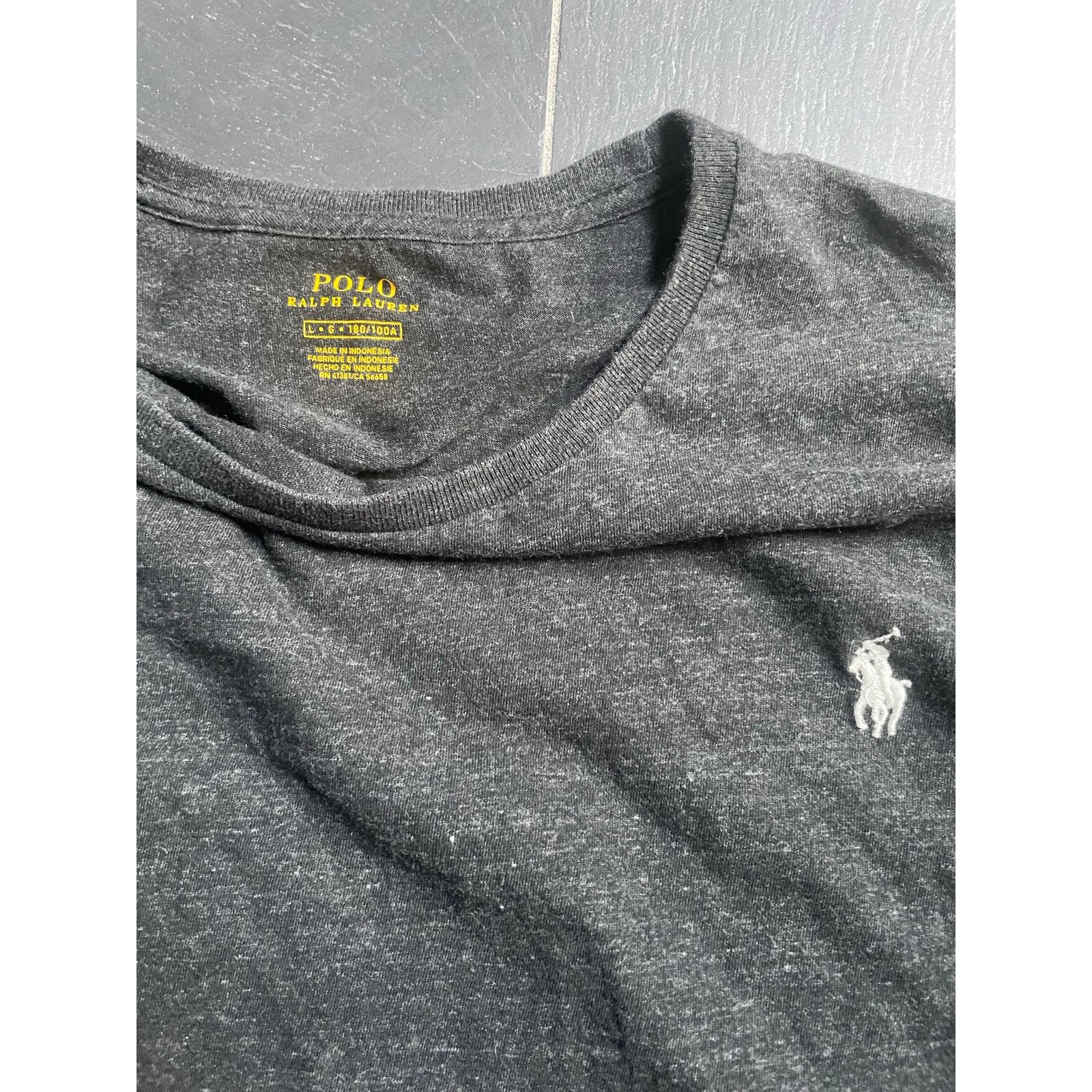 Polo Ralph Lauren Polo Ralph Lauren Dark Grey Long Sleeve Size US L / EU 52-54 / 3 - 2 Thumbnail