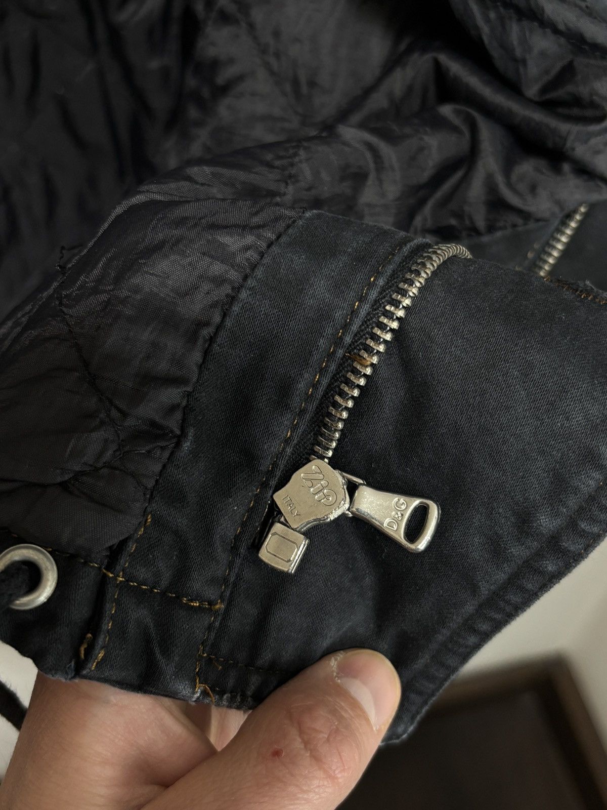 Dolce & Gabbana 00s Archival Dolce & Gabbana Zippers Pockets Cargo Jacket Size US M / EU 48-50 / 2 - 15 Thumbnail