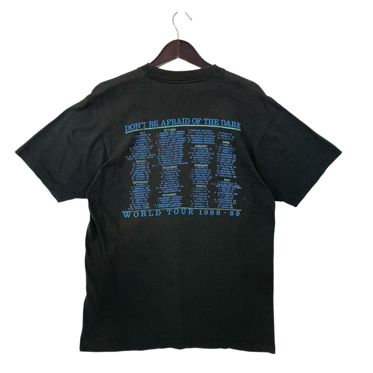 Band Tees VINTAGE 80s The Robert Cray Band blues Tour 1988 tee shirt Size US L / EU 52-54 / 3 - 2 Thumbnail