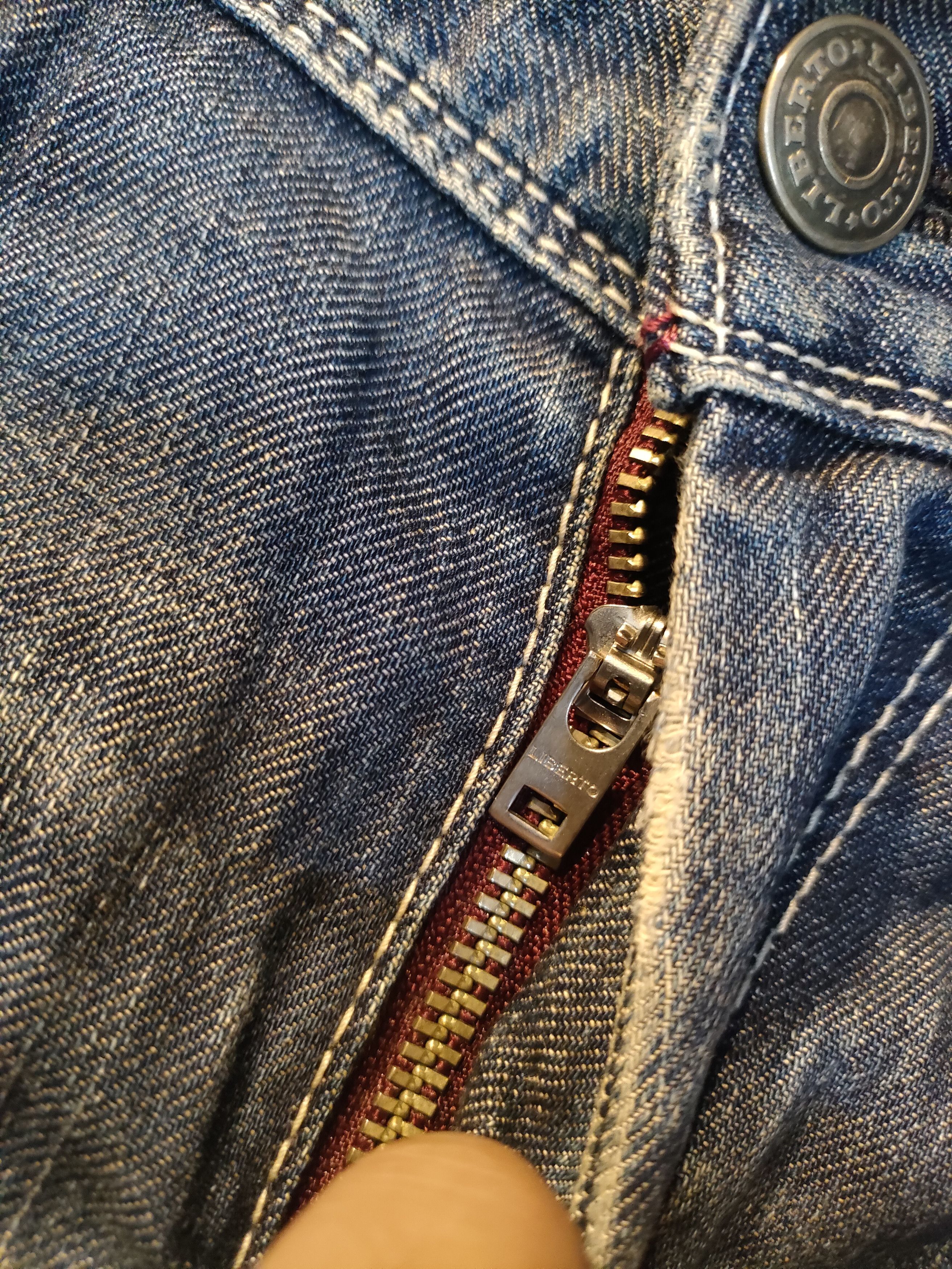 If Six Was Nine × Japanese Brand Flare🔥🔥Libero Carpanter Buckle Back Jeans Size US 30 / EU 46 - 7 Thumbnail