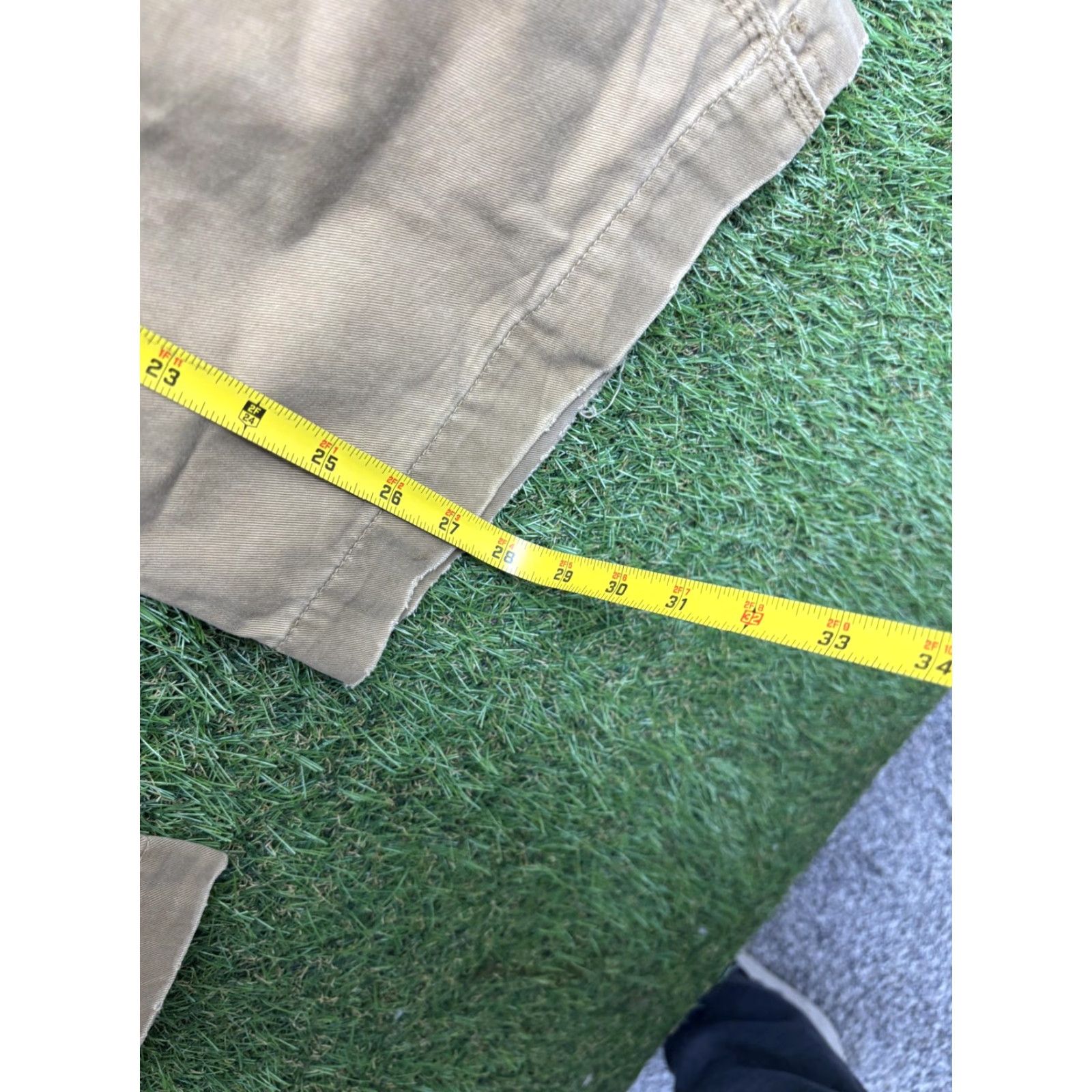 Gap VINTAGE Gap Khakis Pants Mens 38x30 Beige Clear Workwear Bootcut Relaxed Canvas 100% Cotton Front Pockets Zip Mens Size US 38 / EU 54 - 7 Thumbnail