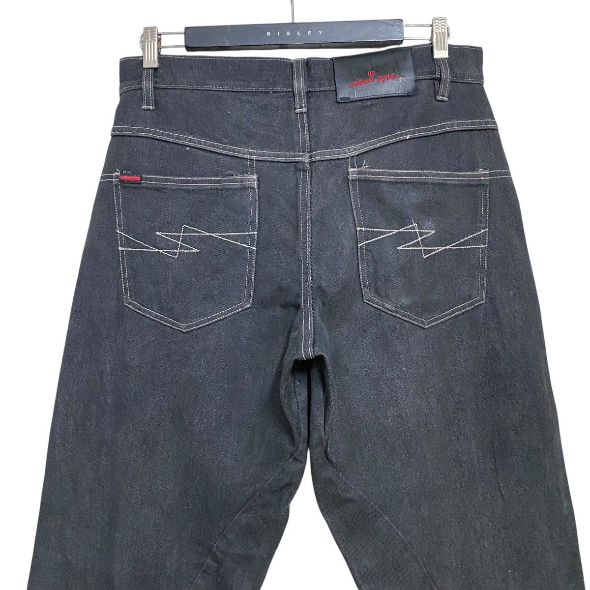 Fubu Vintage Fubu Denim Engineered Baggy Jeans Black Size US 33 - 11 Thumbnail