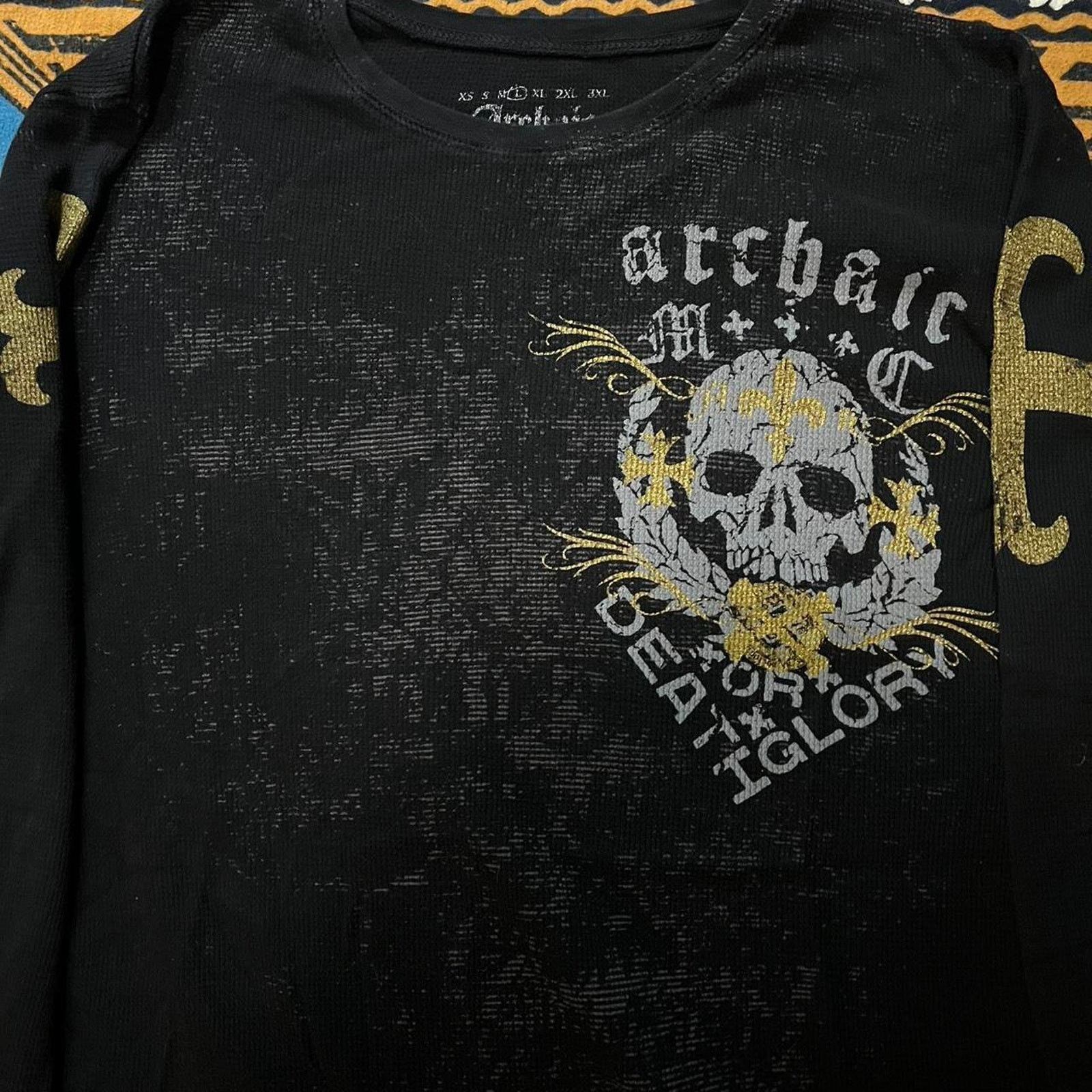 Affliction mens affliction thermal shirt mma elite tapout y2k archaic Size US L / EU 52-54 / 3 - 5 Thumbnail