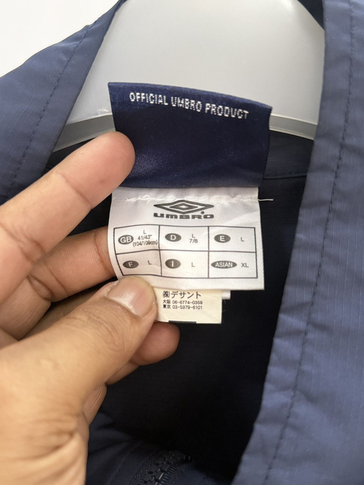 Umbro 🔥 Y2K Umbro England Trainer Windbreaker Jacket - L Size US L / EU 52-54 / 3 - 15 Thumbnail