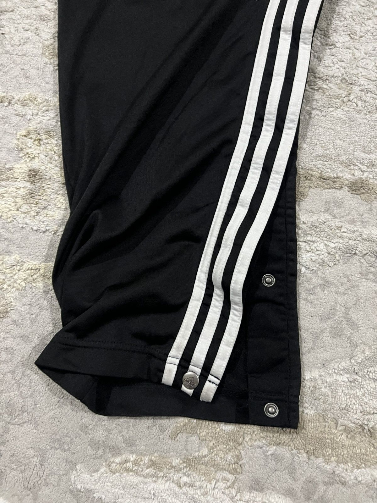 Adidas × Kanye West Y2K Adidas Equipment 3 Striped Side Button Wide Track Pants Size US 38 / EU 54 - 4 Thumbnail