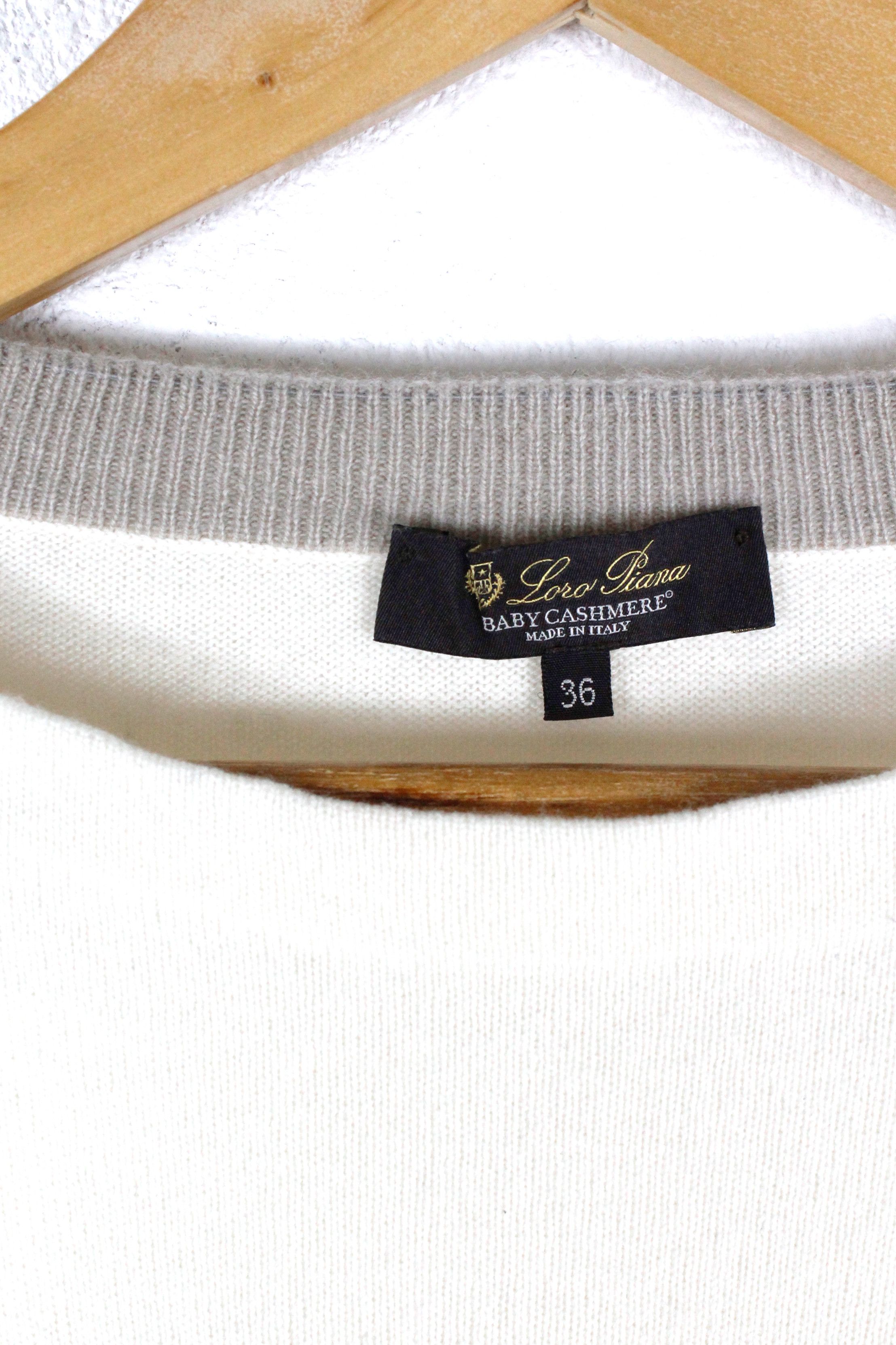 Loro Piana Womens Loro Piana Baby Cashmere Sweater 36 size Size XS / US 0-2 / IT 36-38 - 6 Thumbnail