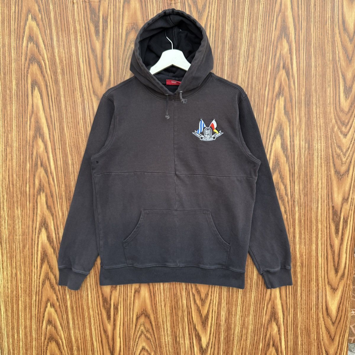Supreme Supreme Hoodie MCM X CIV 1994 2008 Sweatshirt Size US L / EU 52-54 / 3 - 3 Thumbnail