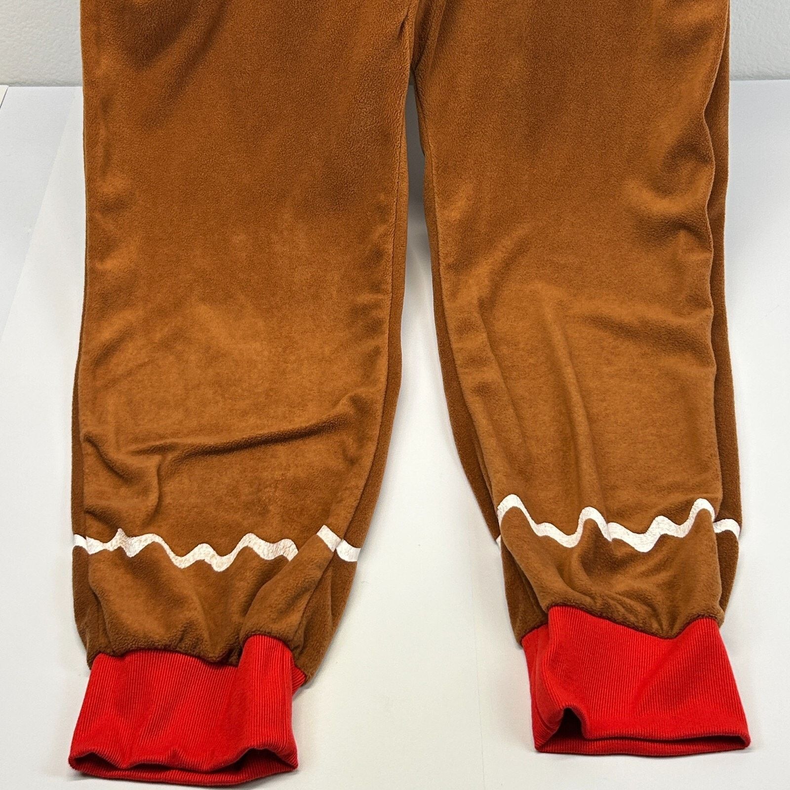 Tipsy Elves Tipsy Elves Gingerbread Man Jumpsuit Brown Bodysuit 2XL Size US XXL / EU 58 / 5 - 4 Thumbnail