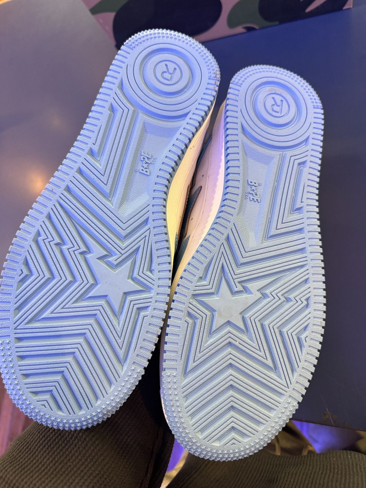 Bape BAPE STA Patent Leather Baby Blue Size US 9.5 / EU 42-43 - 9 Thumbnail