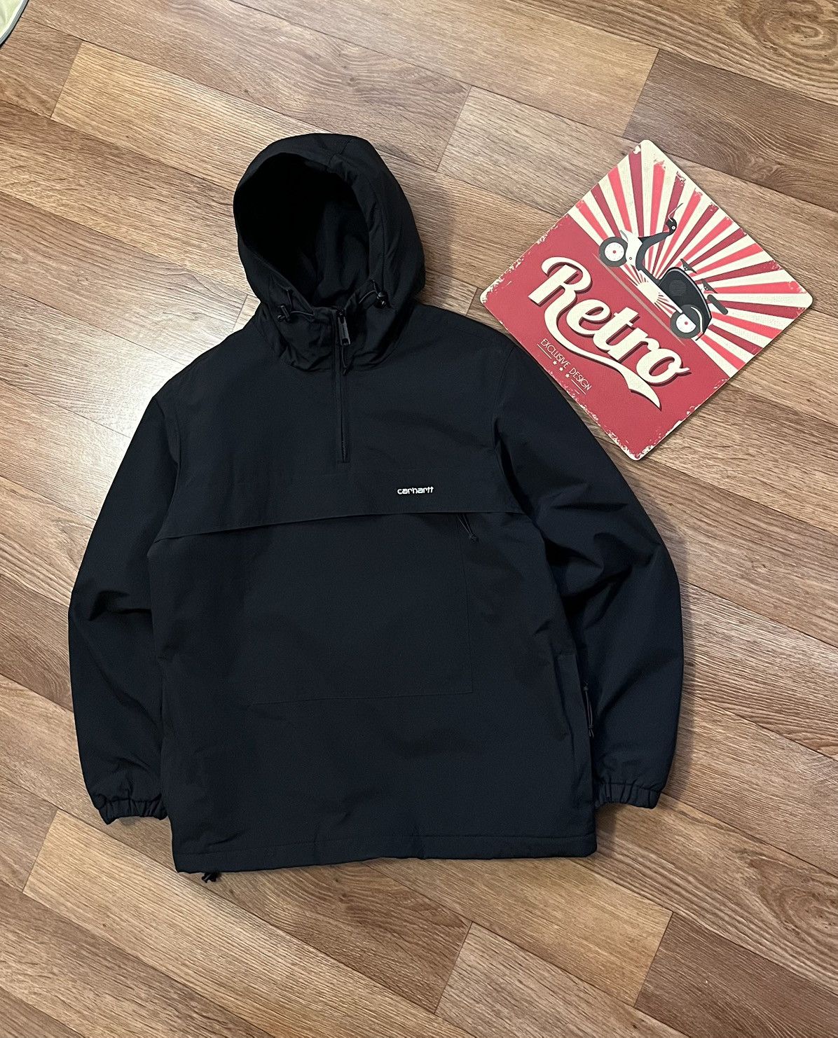 Carhartt Carhartt Wip Windbreaker Pullover Pattern Fleece Jacket Size US M / EU 48-50 / 2 - 1 Thumbnail