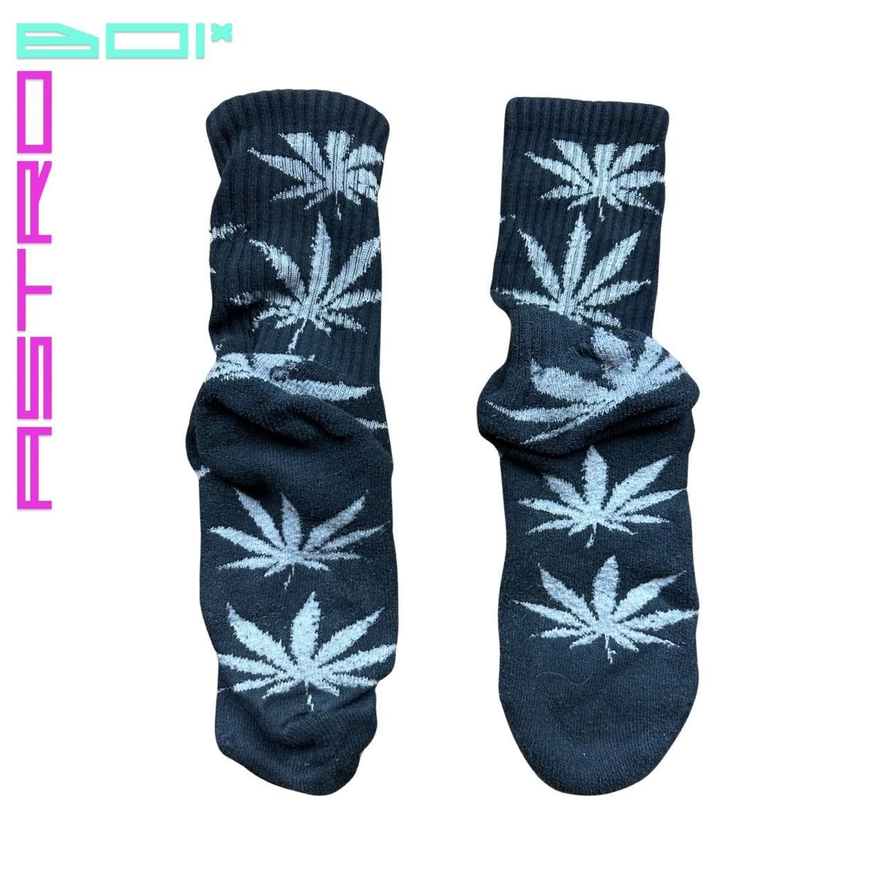 Huf HUF 420 BLACK SOCKS Size ONE SIZE - 2 Thumbnail