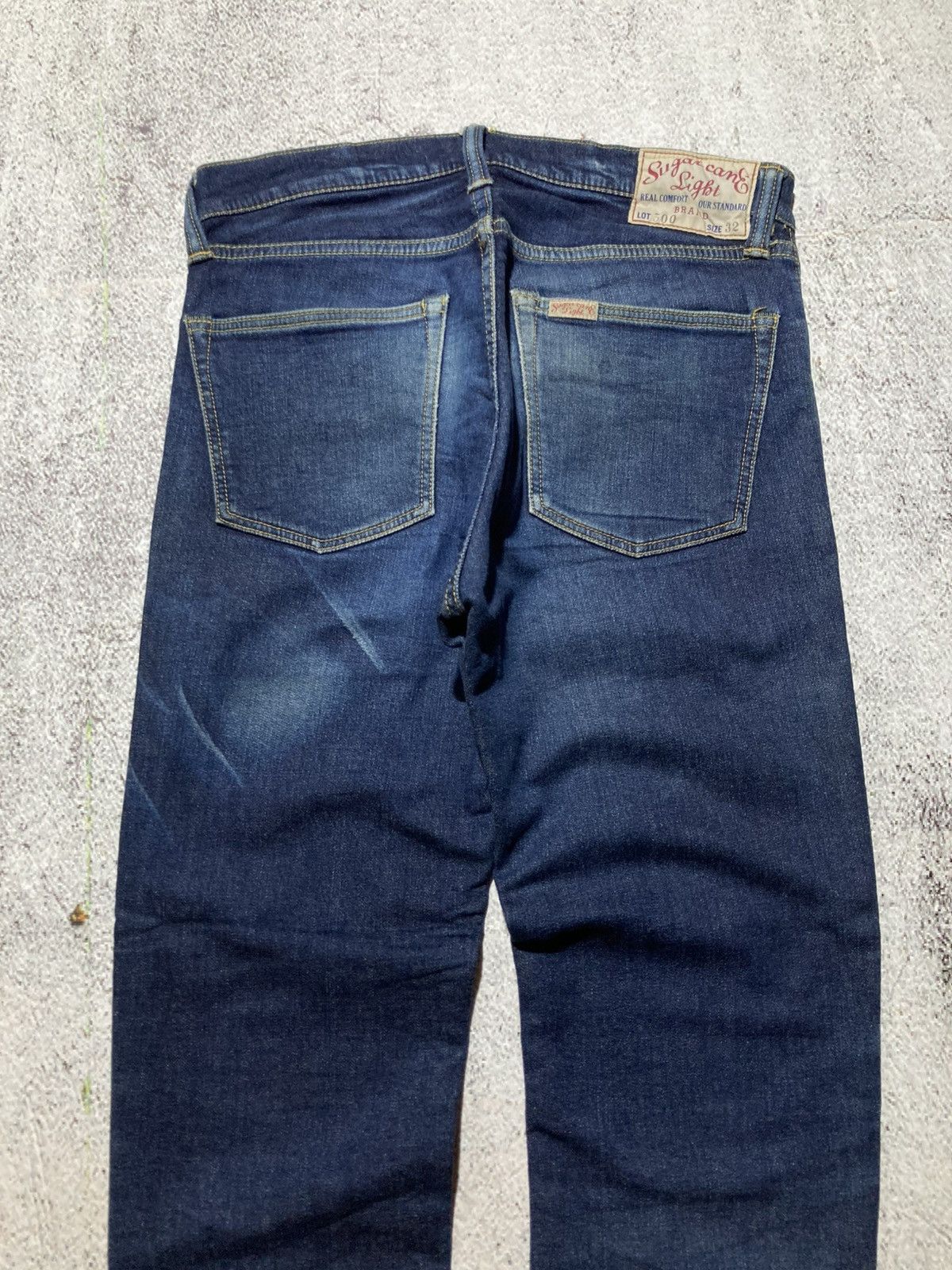 Sugar Cane Vintage Sugar Cane W32 Light Distressed Denim Jeans Pants Size US 31 - 2 Thumbnail