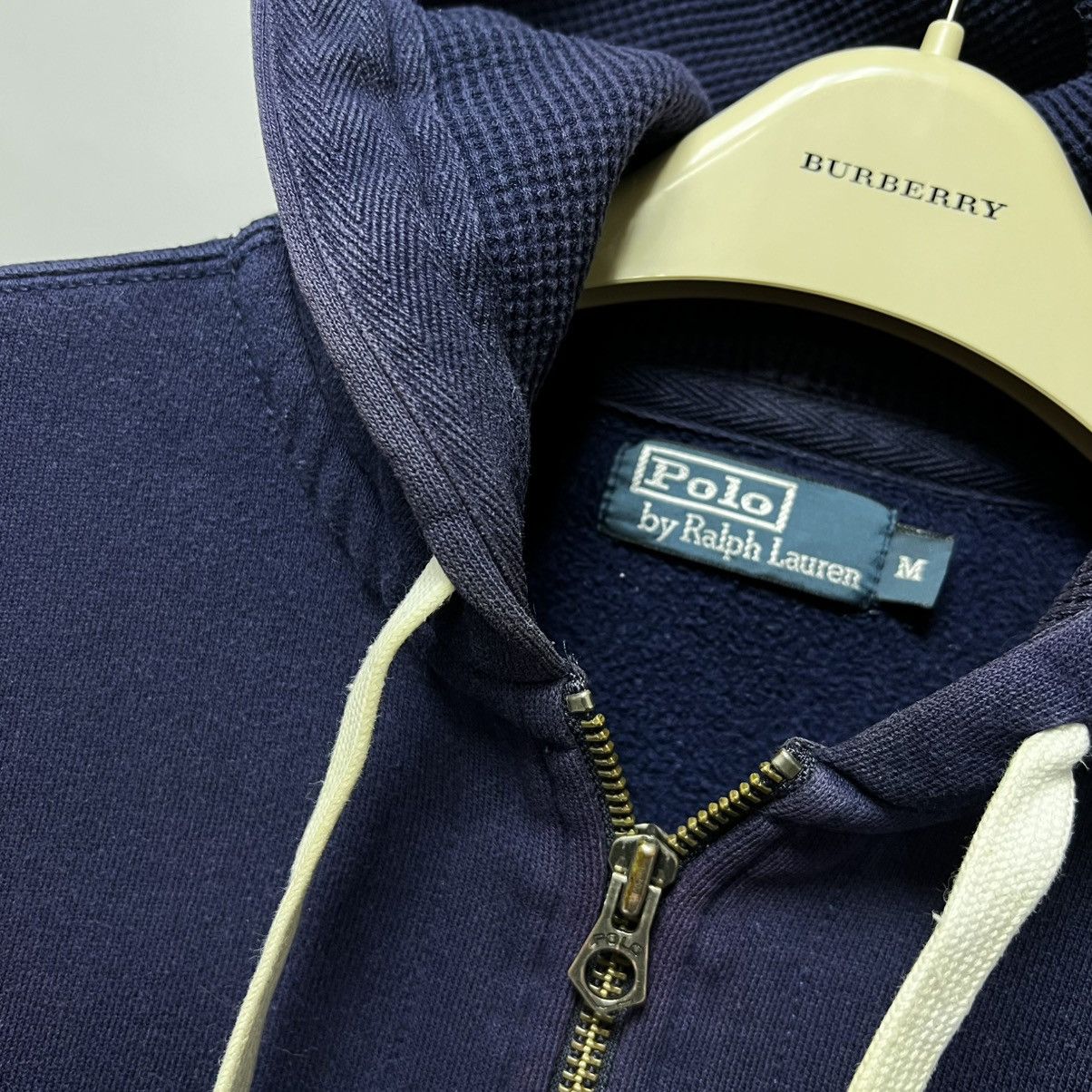 Polo Ralph Lauren × Ralph Lauren × Vintage Vintage Polo Ralph Lauren Hoodie y2k navy Size US M / EU 48-50 / 2 - 15 Thumbnail
