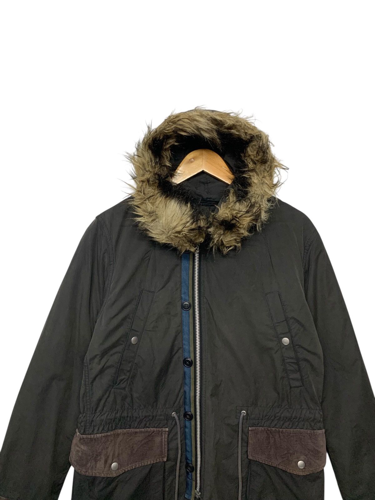 Undercover × Uniqlo Uniqlo X Undecover Jun Takahashi Fur Parka Zipper Jacket Size US M / EU 48-50 / 2 - 8 Thumbnail