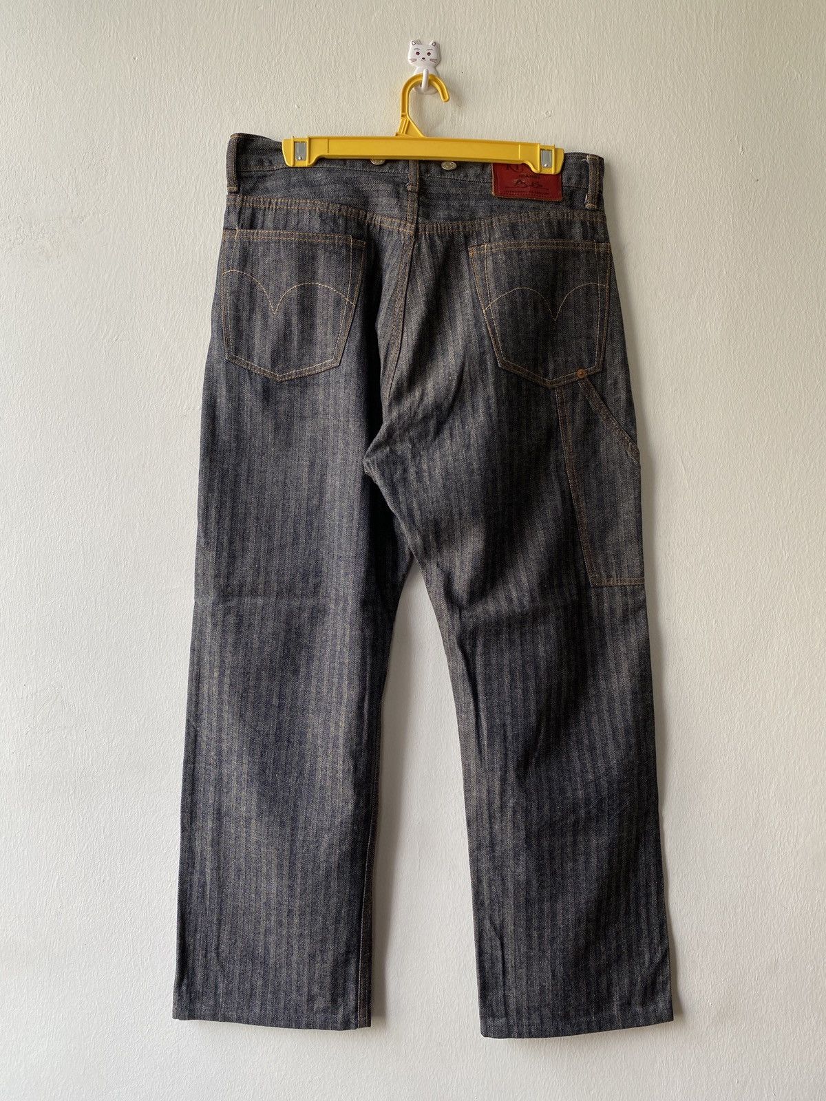 Hysteric Glamour Hysteric Glamour Hickory Carpenter Pant Size US 31 - 2 Thumbnail
