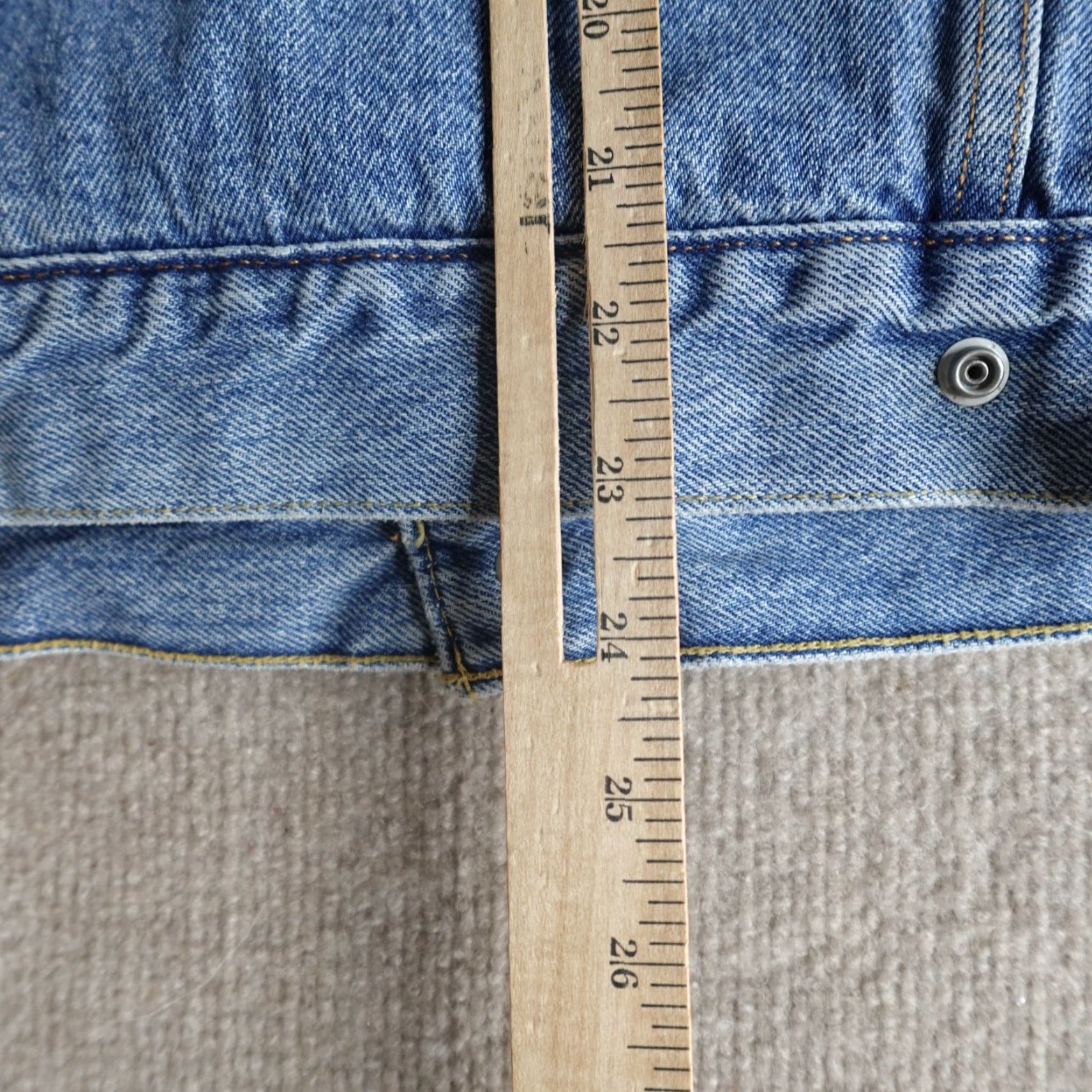 Levi's Levi's Jacket Small Blue Denim Trucker Sherpa Lined Snap Front Men Regular Size S Biker Style Size US S / EU 44-46 / 1 - 5 Thumbnail