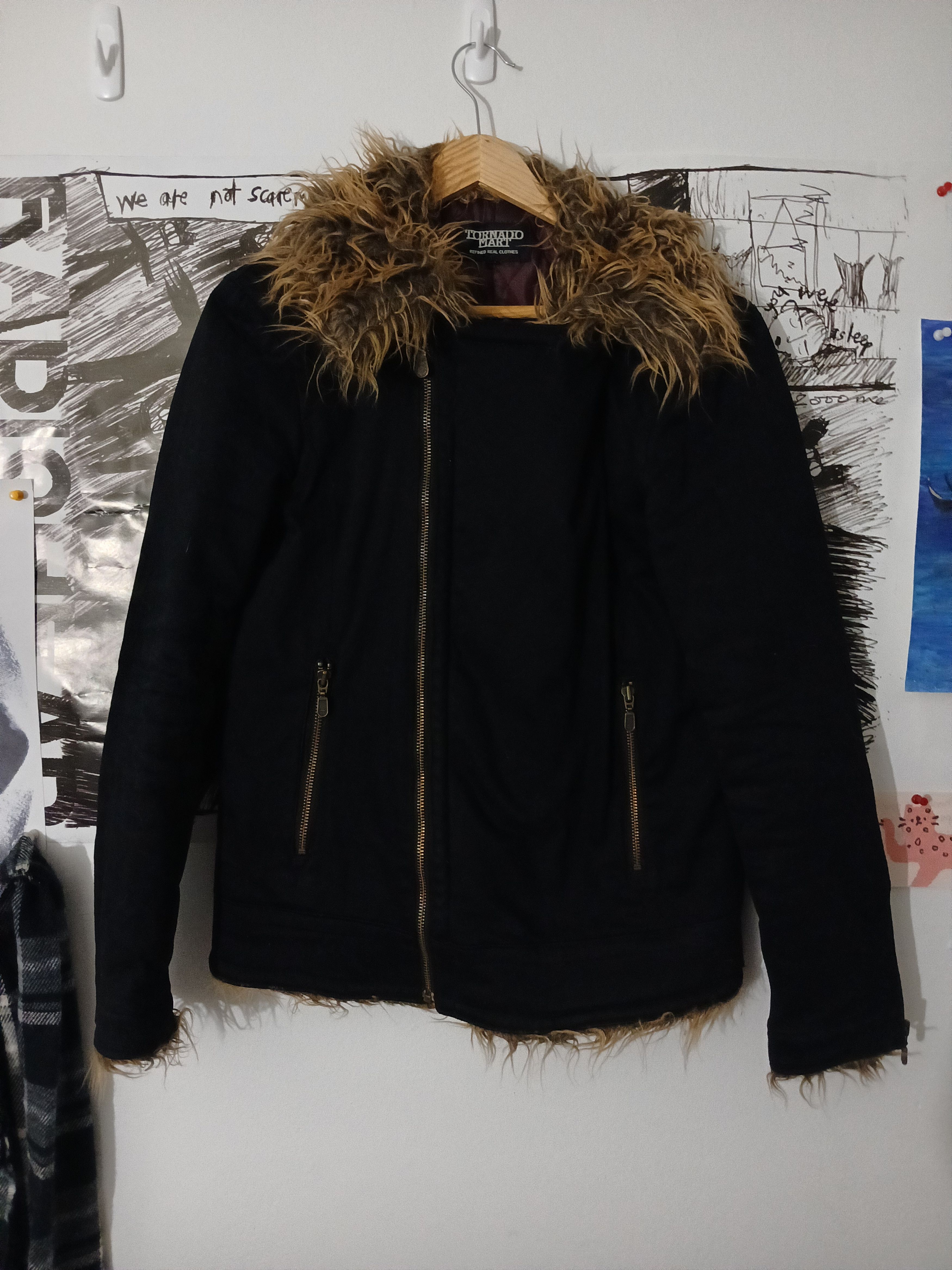 Japanese Brand × Tornado Mart Tornado Mart Fur Lined Jacket Size US M / EU 48-50 / 2 - 4 Thumbnail