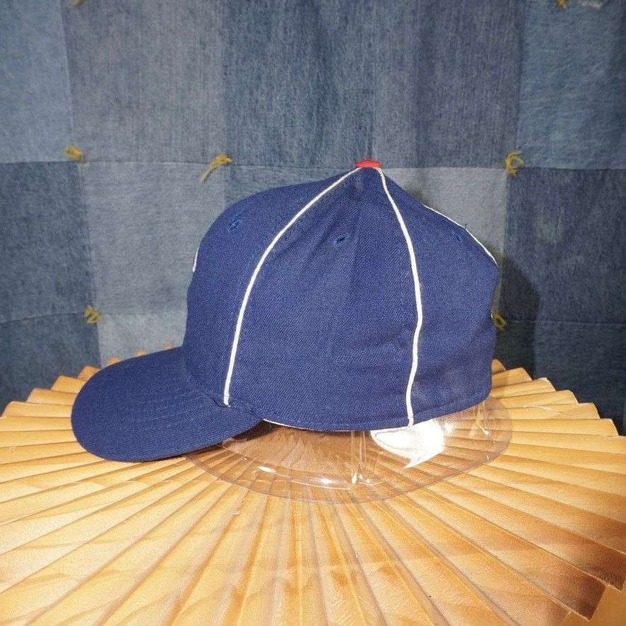 MLB 7 - Vintage Y2K Chicago Cubs fitted 1990s mlb sportswear hat Size ONE SIZE - 3 Thumbnail