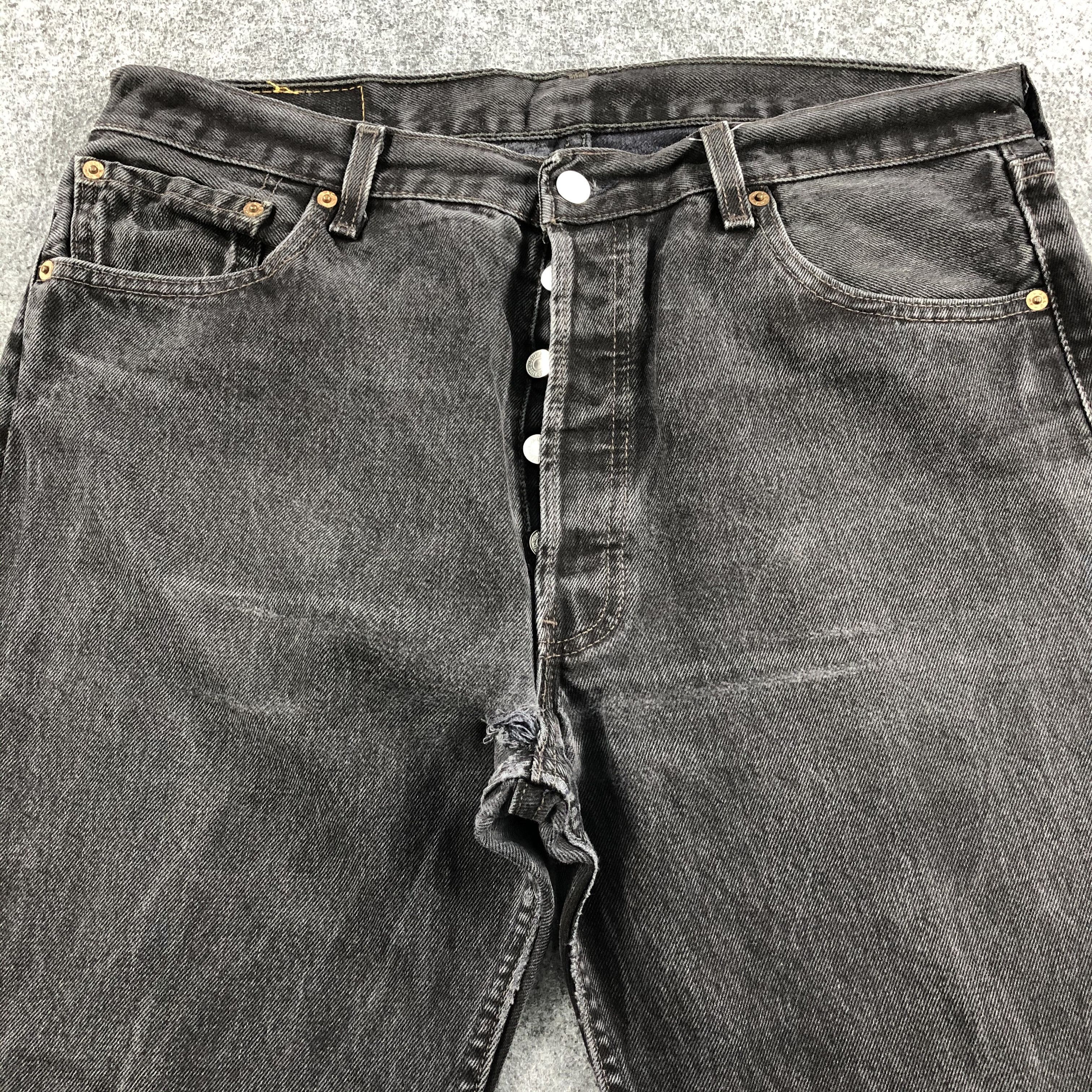 Levi's Vintage 90s Levis 501 Earth Tone Jeans-J1553 Size US 35 - 3 Thumbnail