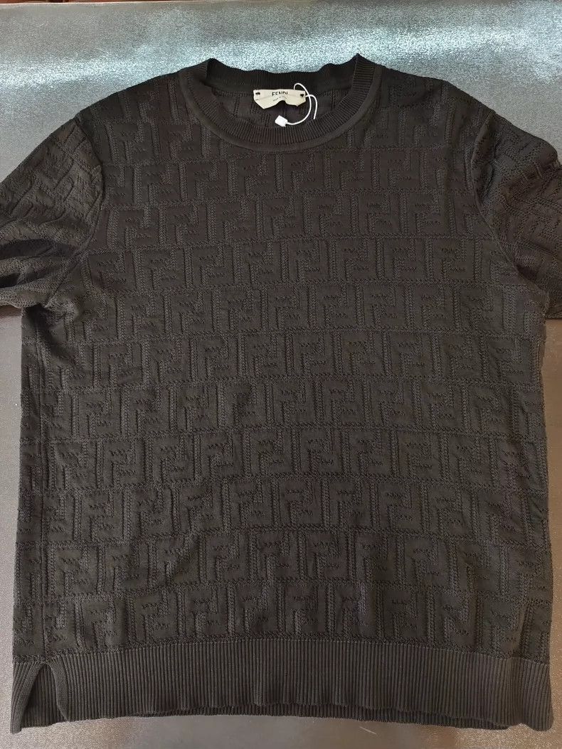 Fendi Fendi FF letter jacquart knitwear Size US XS / EU 42 / 0 - 1 Thumbnail