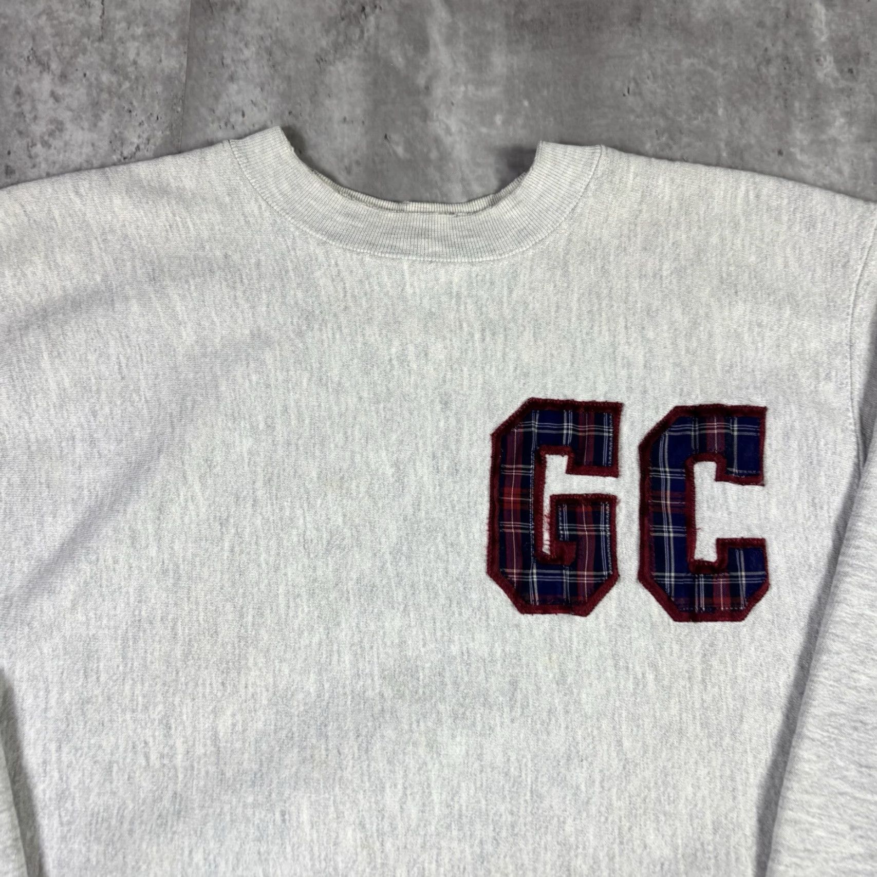 Vintage VINTAGE Gettysburg College Gray Sweatshirt Pullover Embroidered XL Men 90s Card 100% Cotton Fleece Slim Distressed Embroidered Logo Pullover Size US XL / EU 56 / 4 - 3 Thumbnail