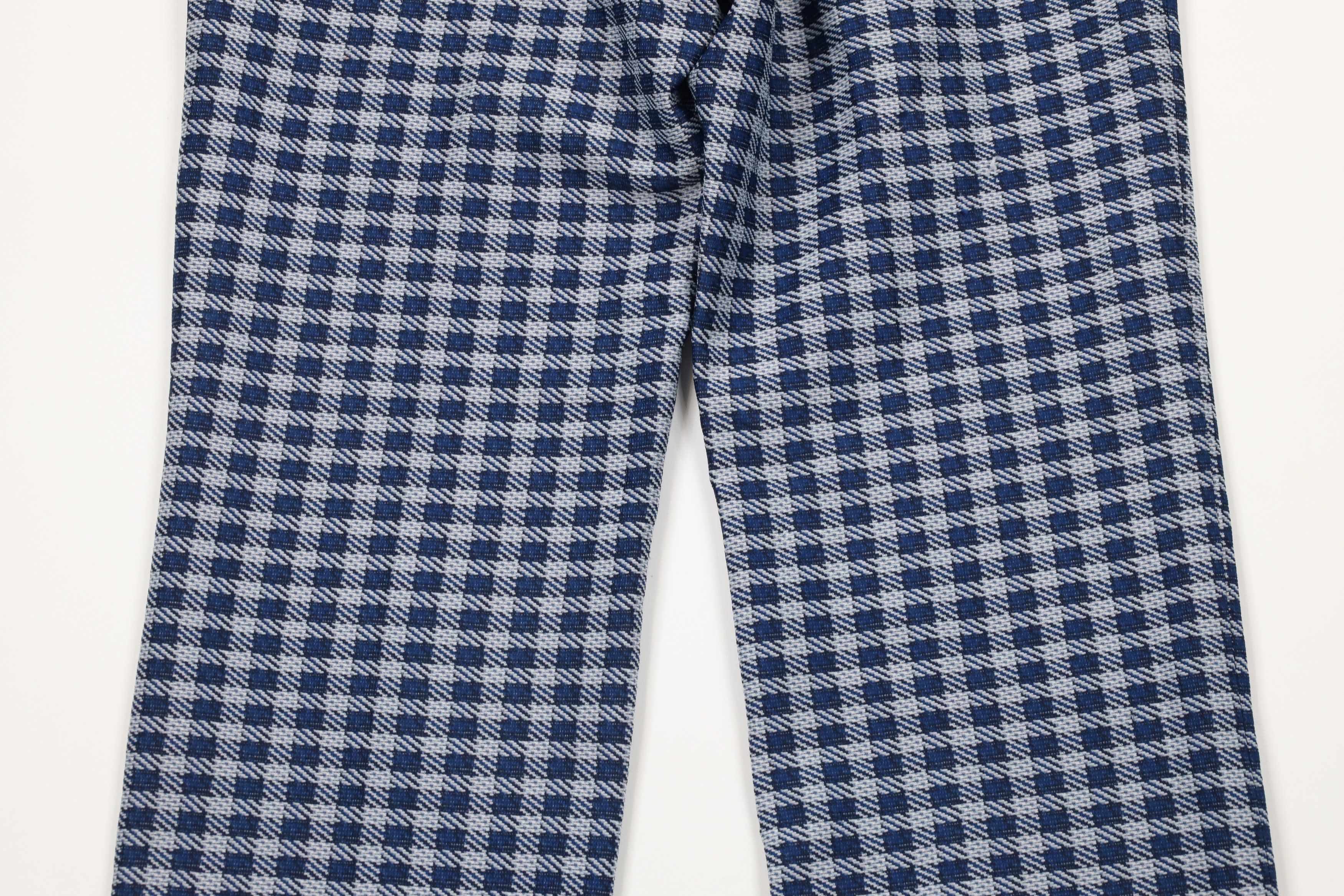 Vintage Vintage 60s 70s Streetwear Bell Bottoms Pants Plaid USA Size US 34 / EU 50 - 12 Thumbnail