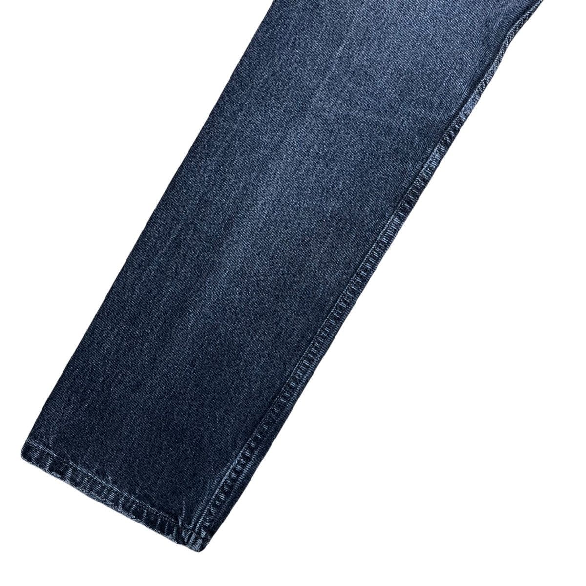 Levi's 1990s Levi’s 501 Button Fly Made In USA Black Denim Jeans Size US 26 / EU 42 - 19 Thumbnail