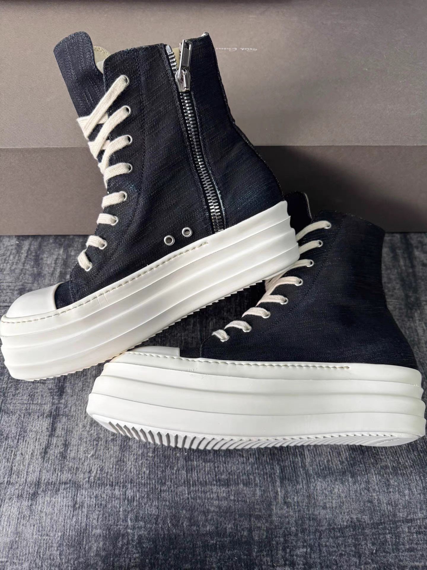 Rick Owens rick owens waxed canvas Drkshdw Converse Size US 10 / EU 43 - 4 Thumbnail