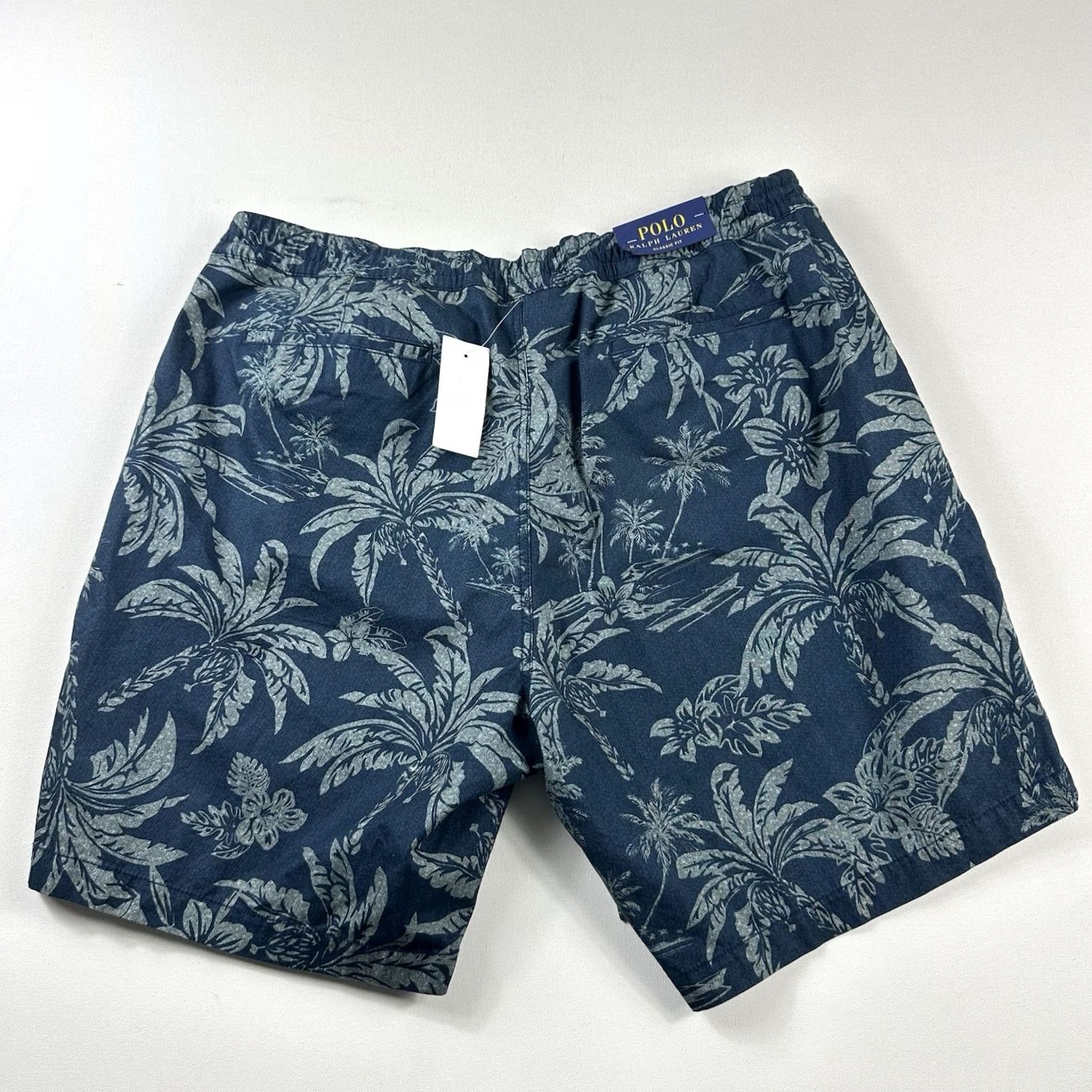 Polo Ralph Lauren Polo Ralph Lauren Chino Shorts Floral 9" INS Mens 1XB Khaki Multicolor Cotton Drawstrings Big & Tall Size US XL / EU 56 / 4 - 2 Thumbnail