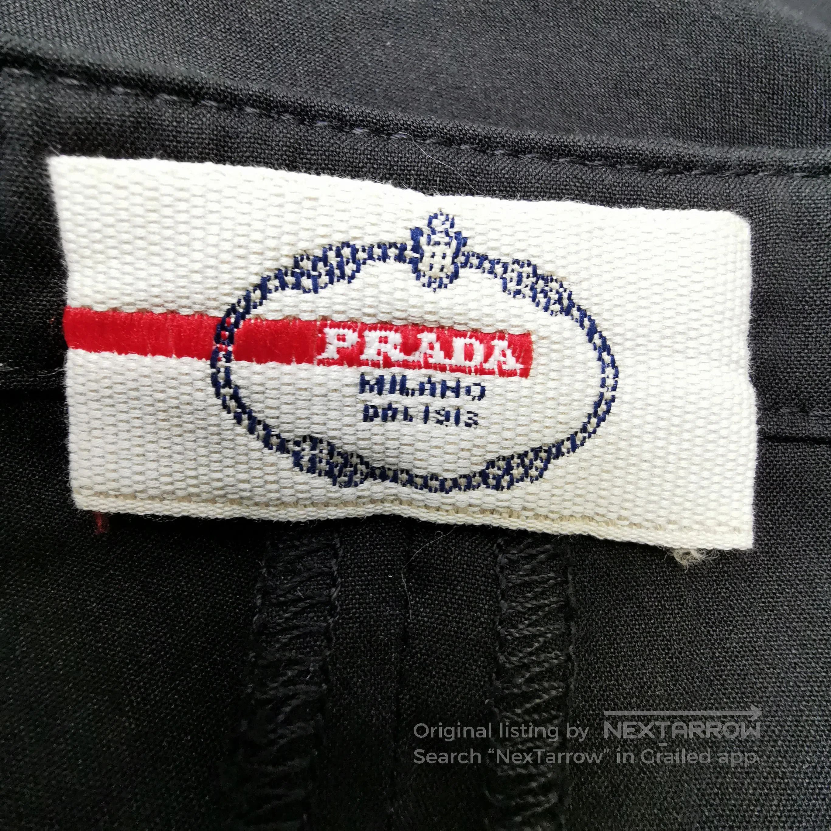 Prada Prada Logo Cotton Pants Size 38 . Size 37" - 4 Thumbnail