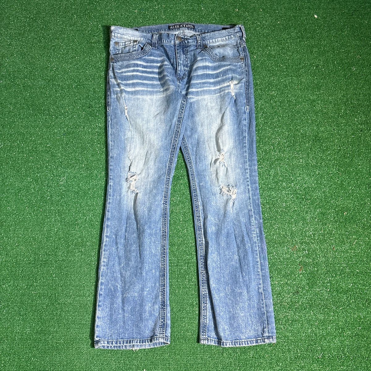 Affliction Y2K Affliction Blake Distressed Jeans Size 38 Size US 38 / EU 54 - 5 Thumbnail