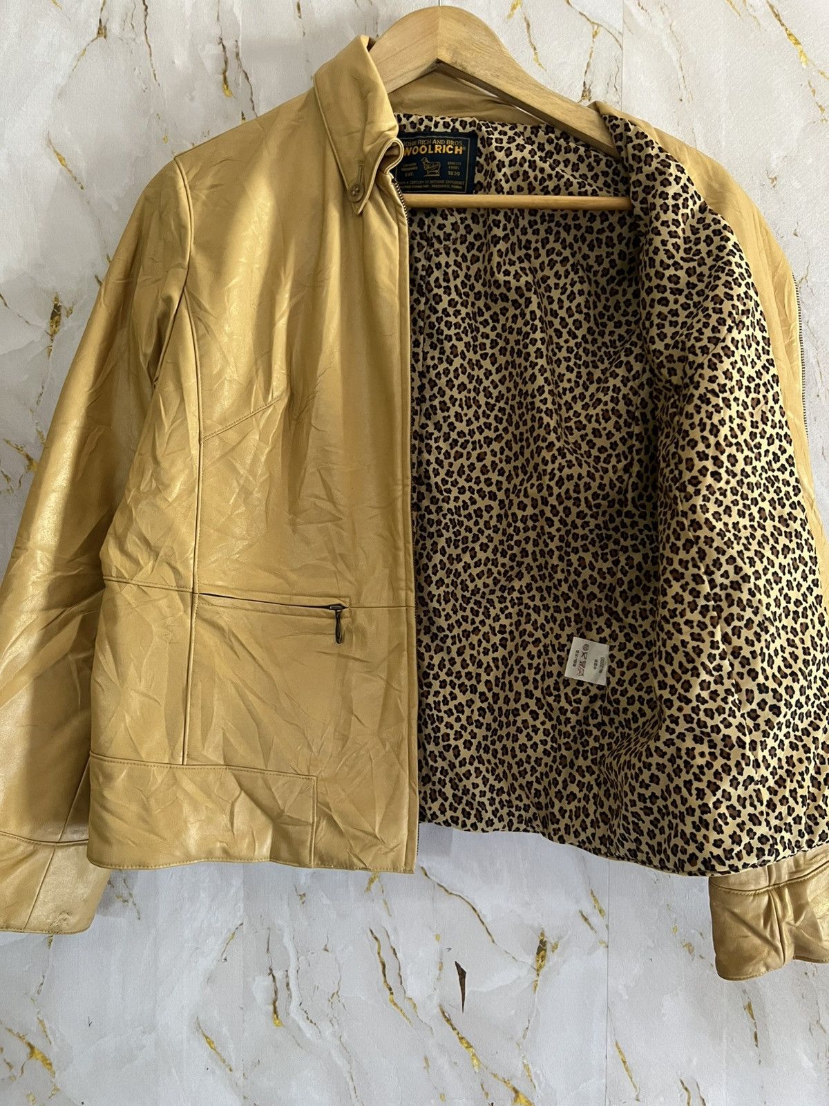 Woolrich Woolen Mills Vintage Woolrich Leather Jacket Rare Outdoor Heritage Piece Size M / US 6-8 / IT 42-44 - 3 Thumbnail