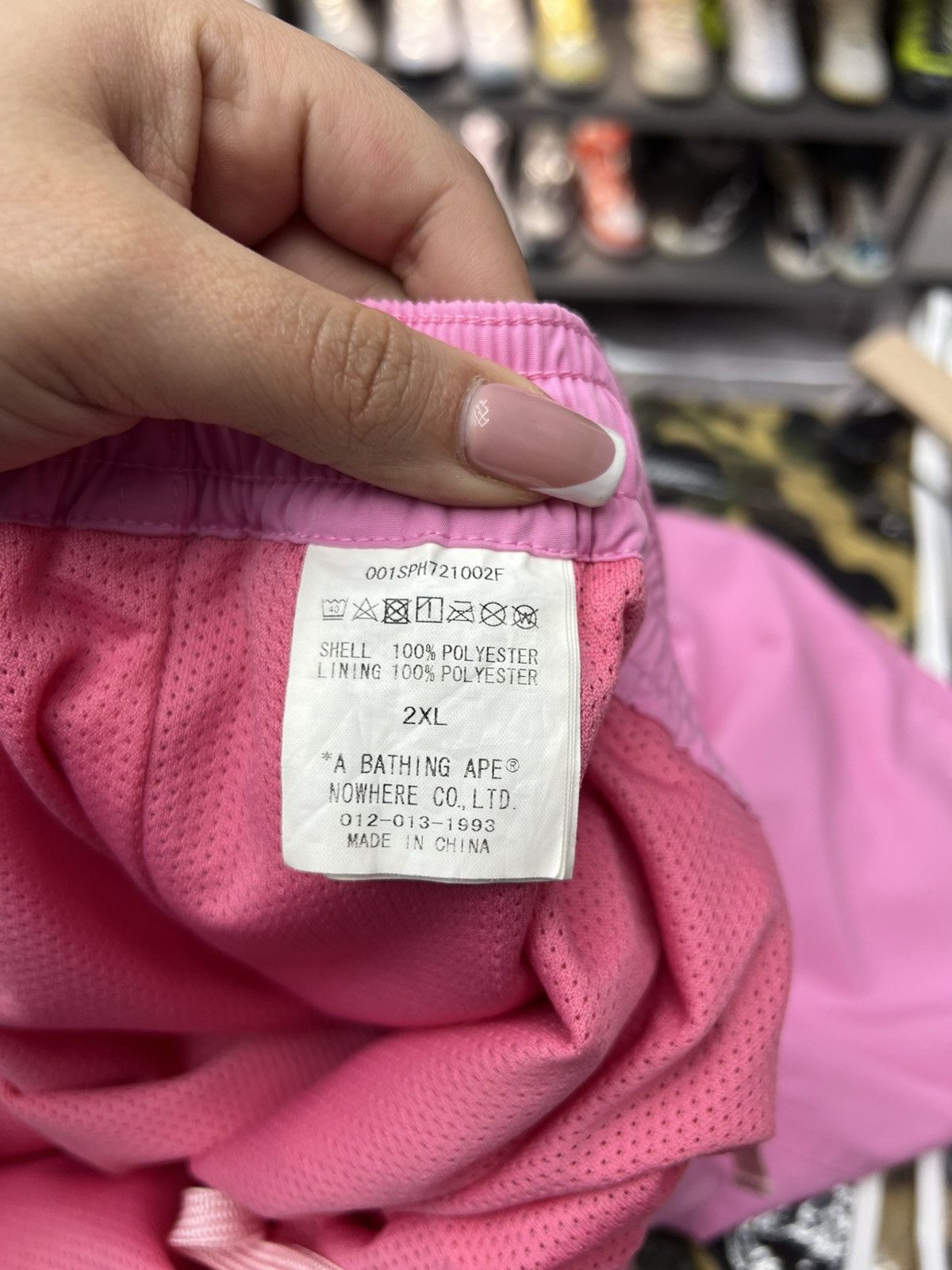 Bape Bape Pink Mami 2nd Anniversary Shorts Size US 38 / EU 54 - 5 Thumbnail