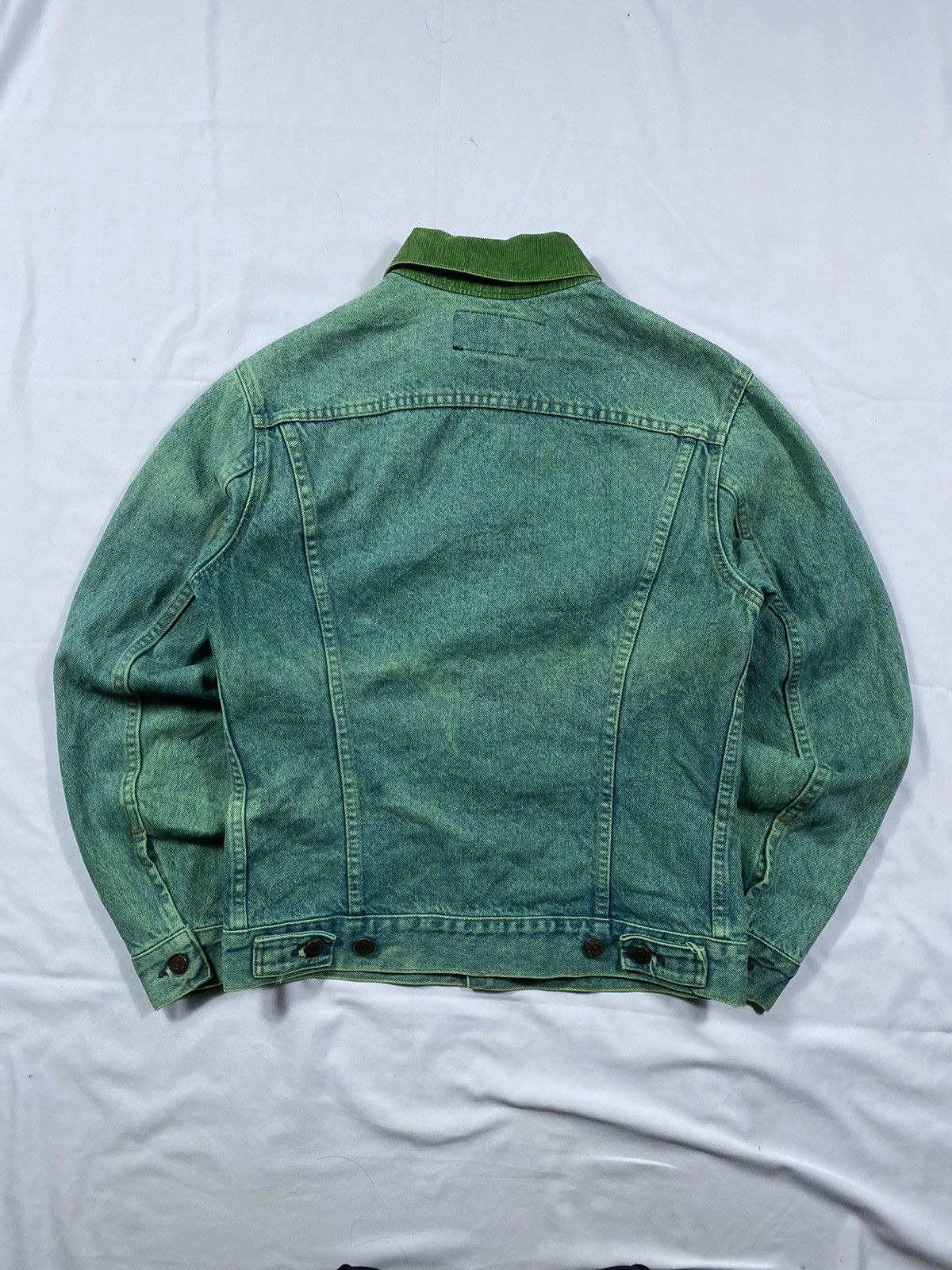 Levi's Vintage Levi's Denim Jacket Corduroy collar Size US M / EU 48-50 / 2 - 2 Thumbnail