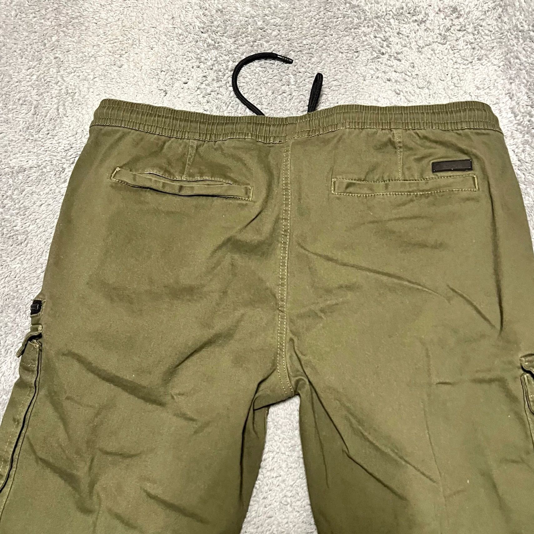 Akademiks Akademiks Cargo Pants Mens 2XL Army Green Zipper Size US 39 - 4 Thumbnail