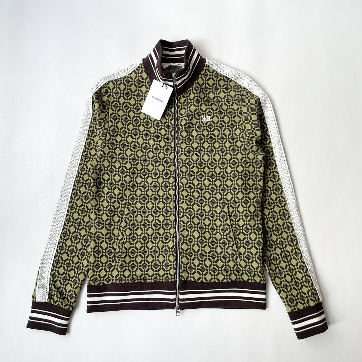 Wales Bonner ‘Power’ Crochet Sleeve Track Top Size US M / EU 48-50 / 2 - 1 Thumbnail