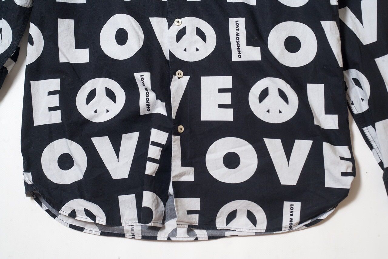 Moschino Love Moschino Monogram Shirt Size US L / EU 52-54 / 3 - 4 Thumbnail