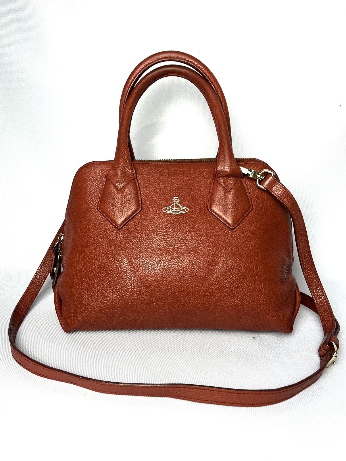 Vivienne Westwood Genuine Leather 2way Handbag Size ONE SIZE - 11 Thumbnail