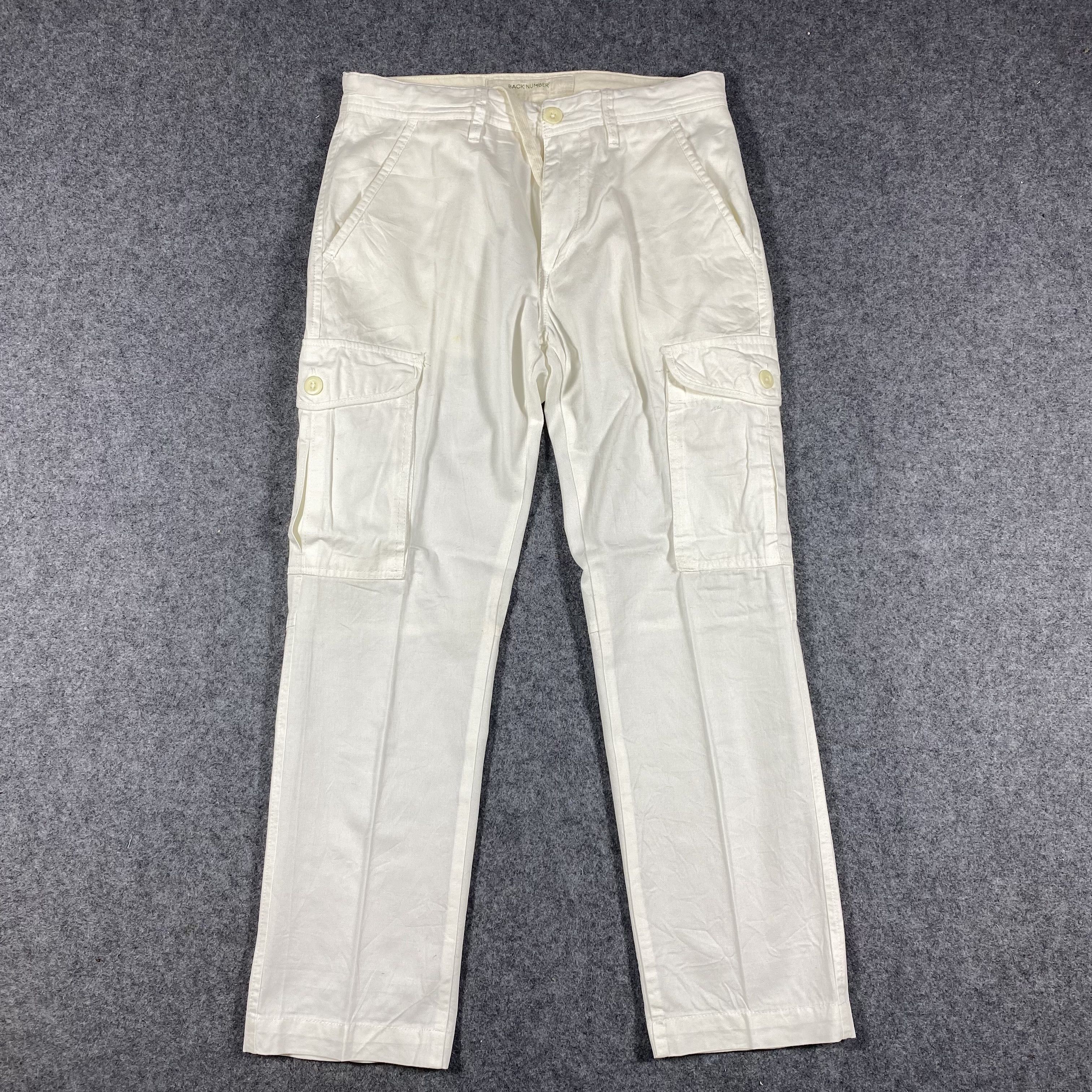 Japanese Brand Japanese Brand Back Number Multipocket Tactical Cargo Pants Size US 28 / EU 44 - 1 Thumbnail