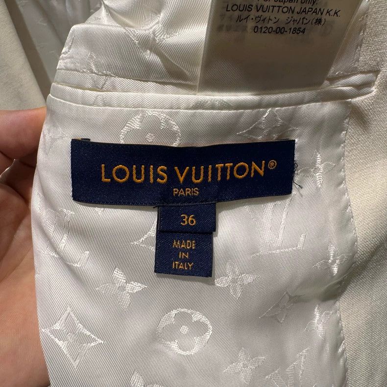 Louis Vuitton Louis Vuitton White and black color matching inside presby Size XS / US 0-2 / IT 36-38 - 3 Thumbnail