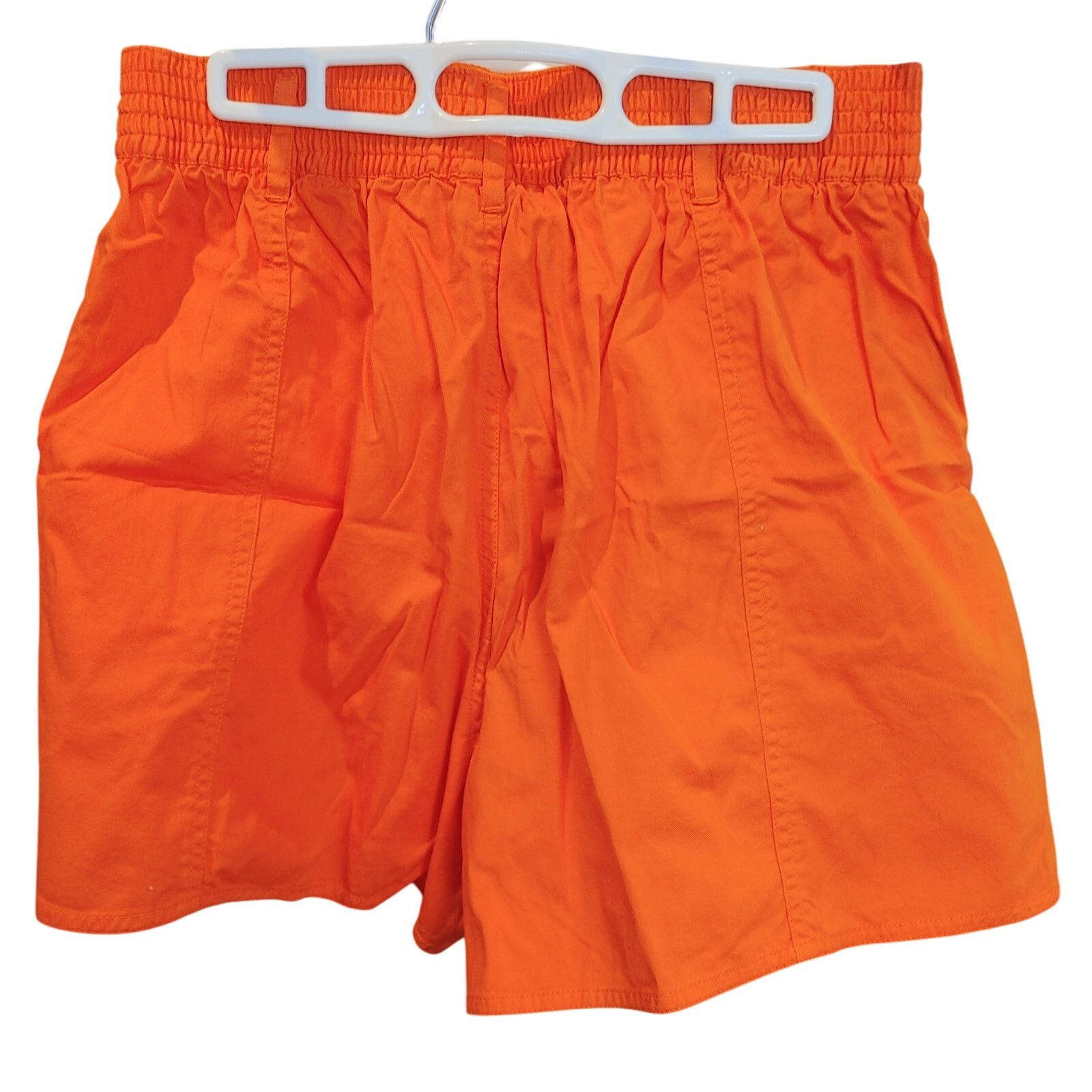 Other VTG Liz Wear Women's LG Bright Orange Stretch Mom Shorts Size 26" / US 2 / IT 38 - 2 Thumbnail