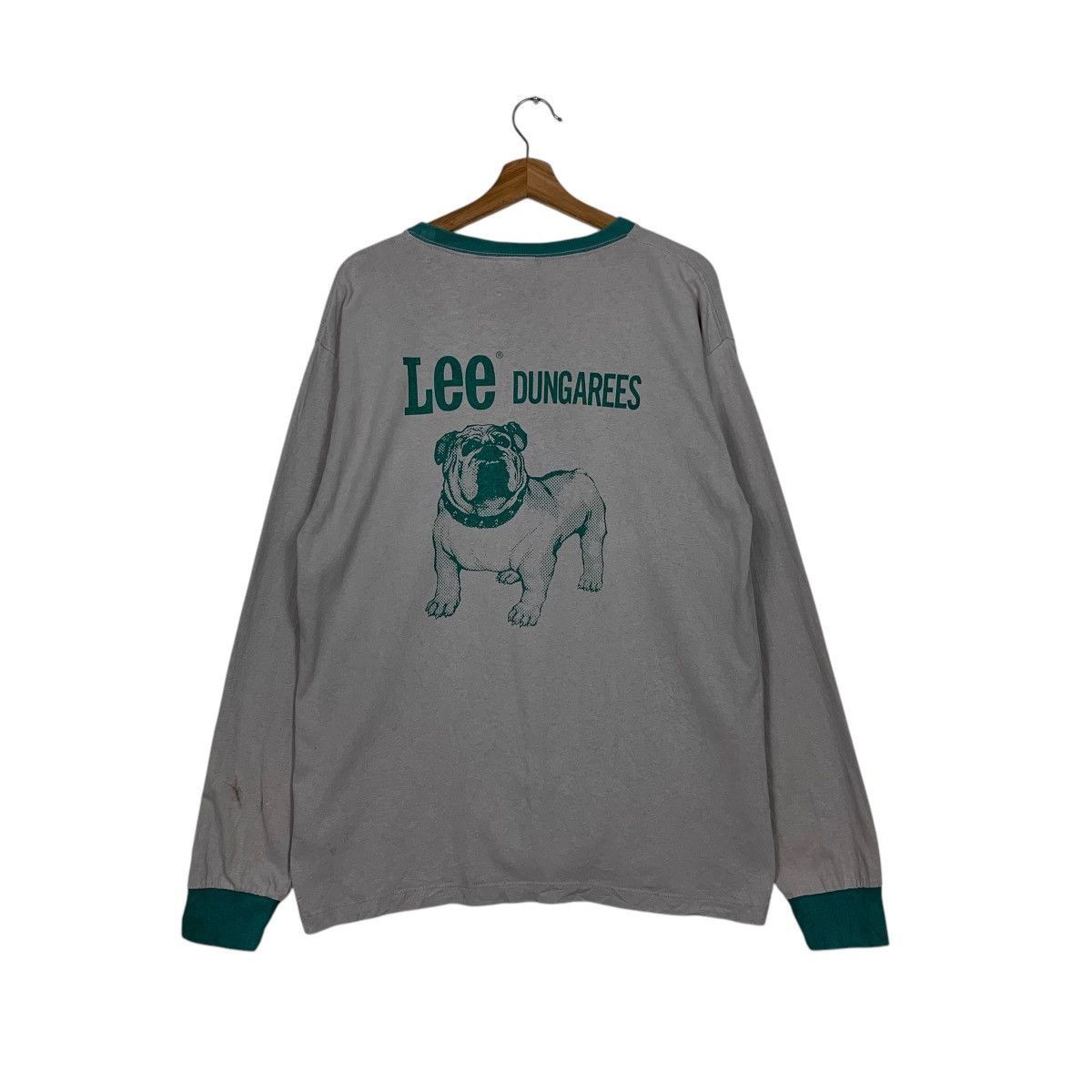 Lee LEE DUNGAREES Bulldog Big Logo Long Sleeve Shirt #2626-C118 Size US M / EU 48-50 / 2 - 1 Thumbnail