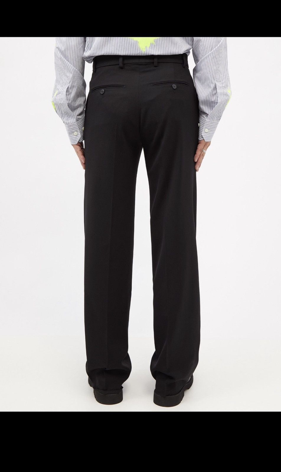 Vetements Vetements Low Rise Wide-Leg Trousers Size US 30 / EU 46 - 2 Thumbnail
