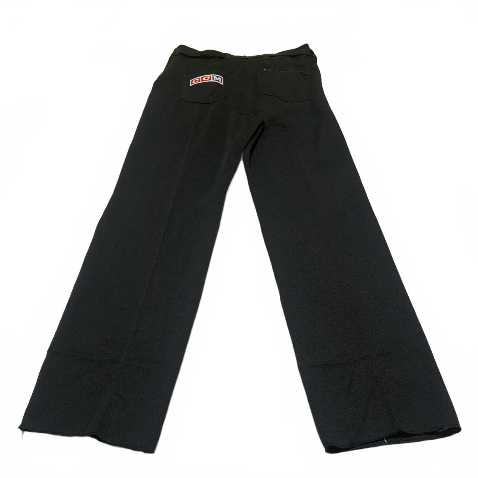 Ccm Vintage CCM Hockey Referee Pants Size M Black Canada Size US 32 / EU 48 - 5 Thumbnail