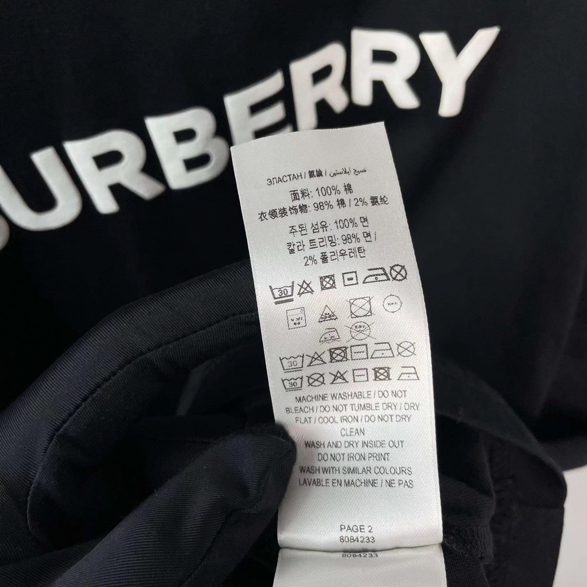 Burberry Burberry short-sleeve all over logo T-shirt XS Size US XS / EU 42 / 0 - 9 Thumbnail