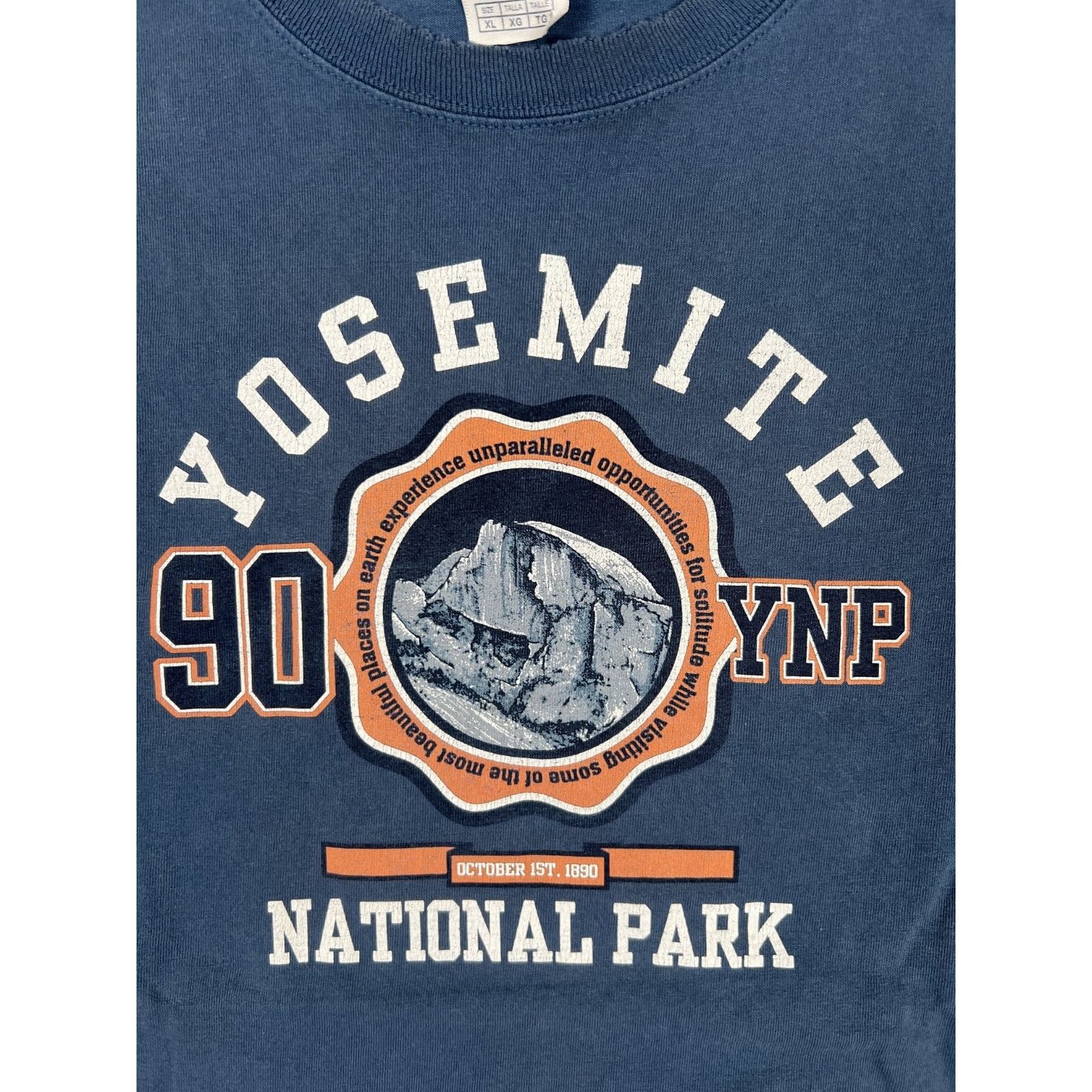 Delta Vintage Yosemite National Park T-Shirt Mens XL Y2K Size US XL / EU 56 / 4 - 2 Thumbnail