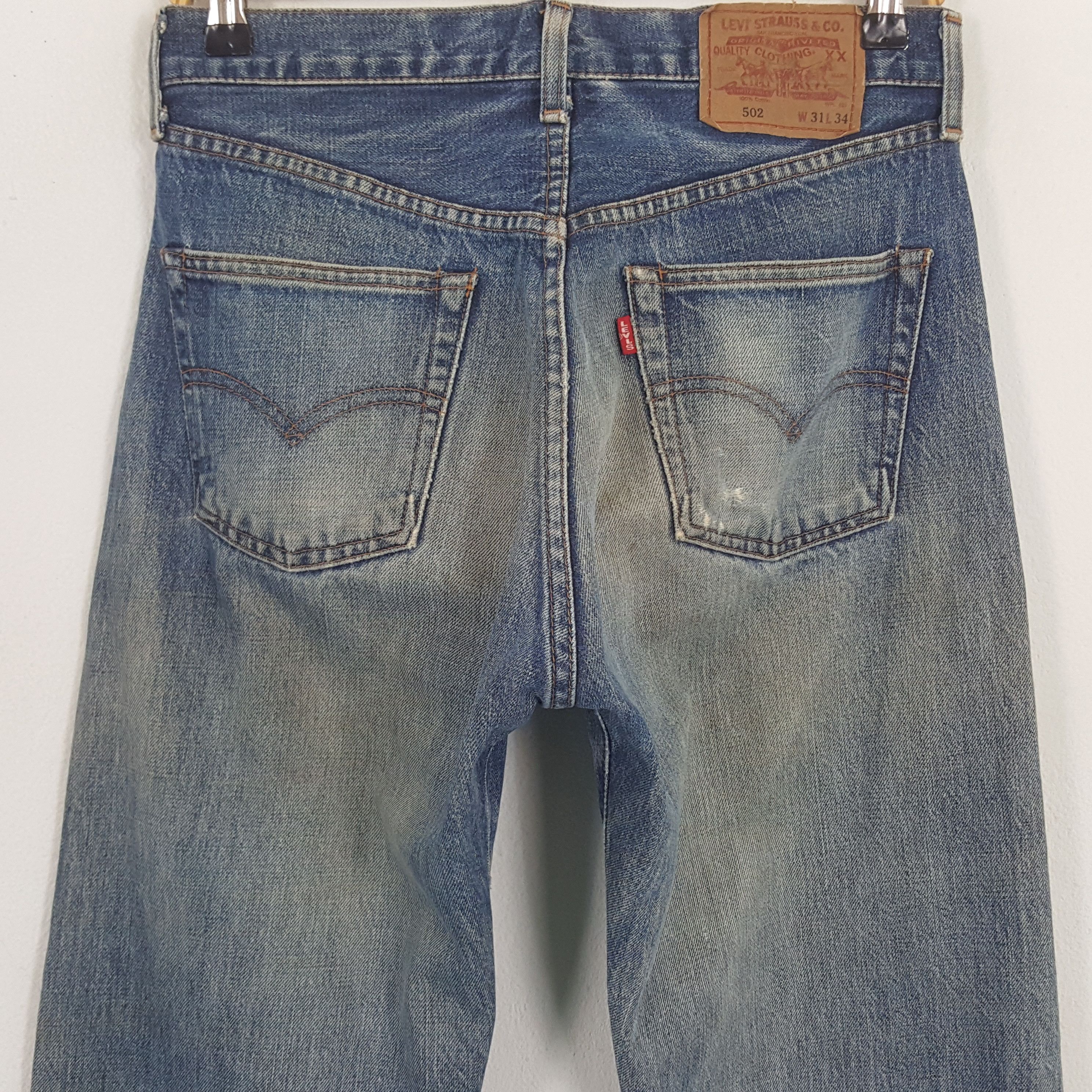 Levi's × Vintage Vintage Levi's Selvedge American Distressed Denim Jeans Size US 29 - 5 Thumbnail