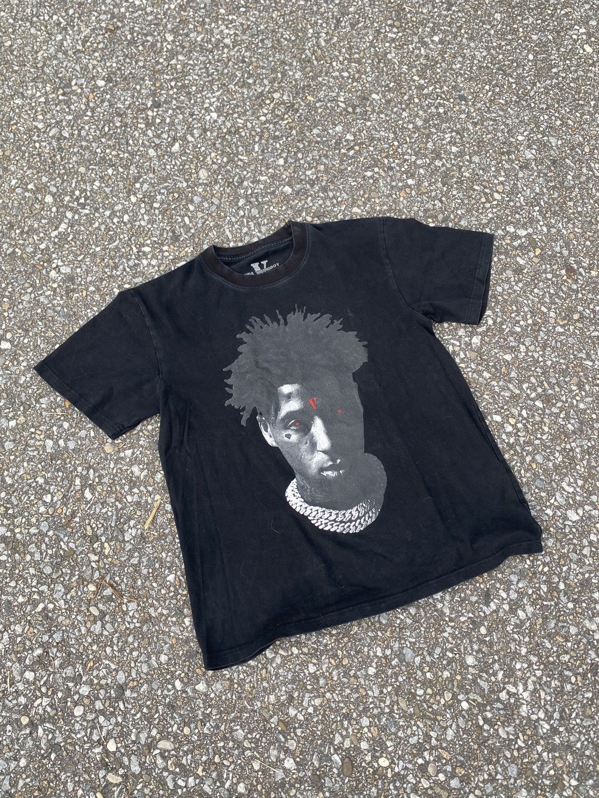 NBA × Vlone vlone nba youngboy shirt, streetwear | Grailed