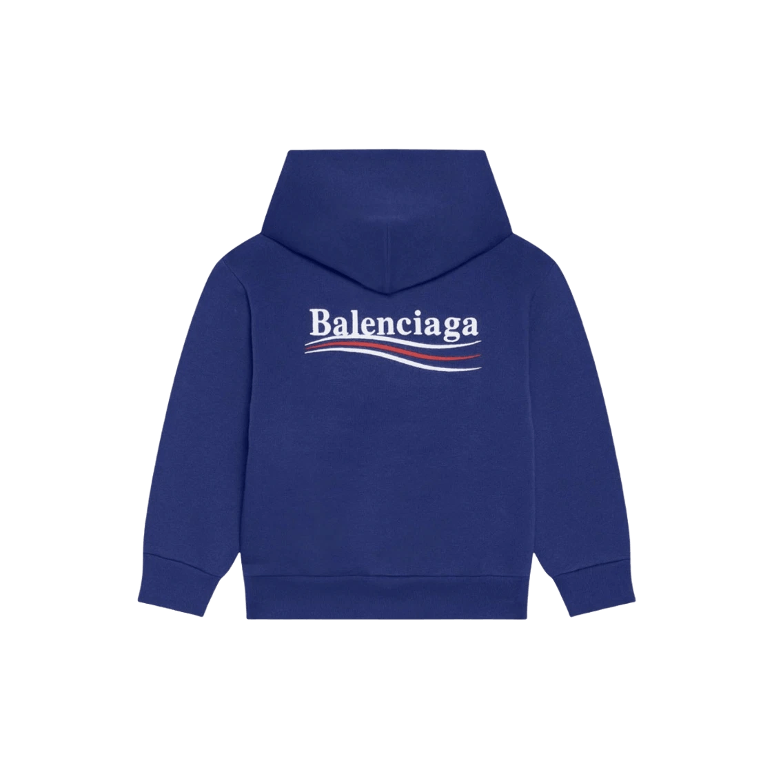 Balenciaga o1bcso1str0625 Size: KIDS 2 / Political Campaign Hoodie Blue Size US XXS / EU 40 - 2 Thumbnail