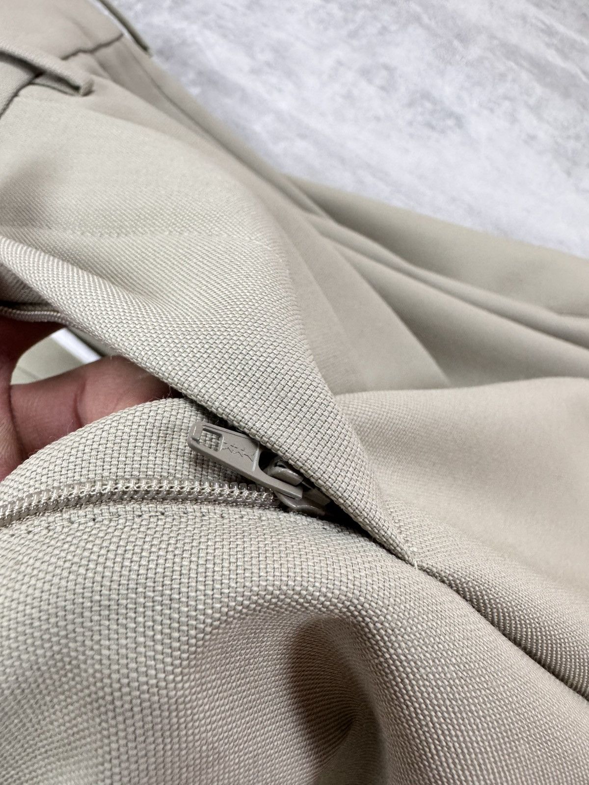 Japanese Brand × Won Hundred Authentic Won Hundred Pleated Trousers Beige Pants Womens Size 36" / US 14 / IT 50 - 12 Thumbnail